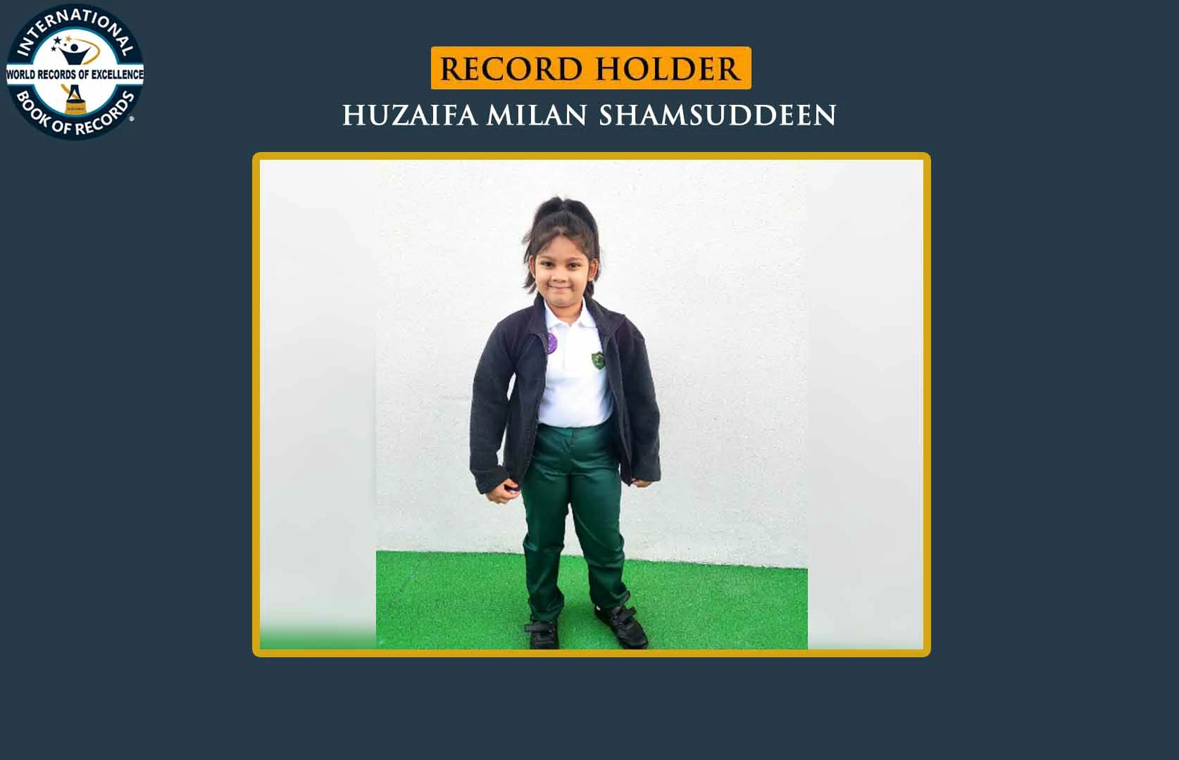 MAXIMUM COUNTRY FLAGS IDENTIFIED FROM CHART AND RECITED THEIR NAMES IN ONE MINUTE (KID)