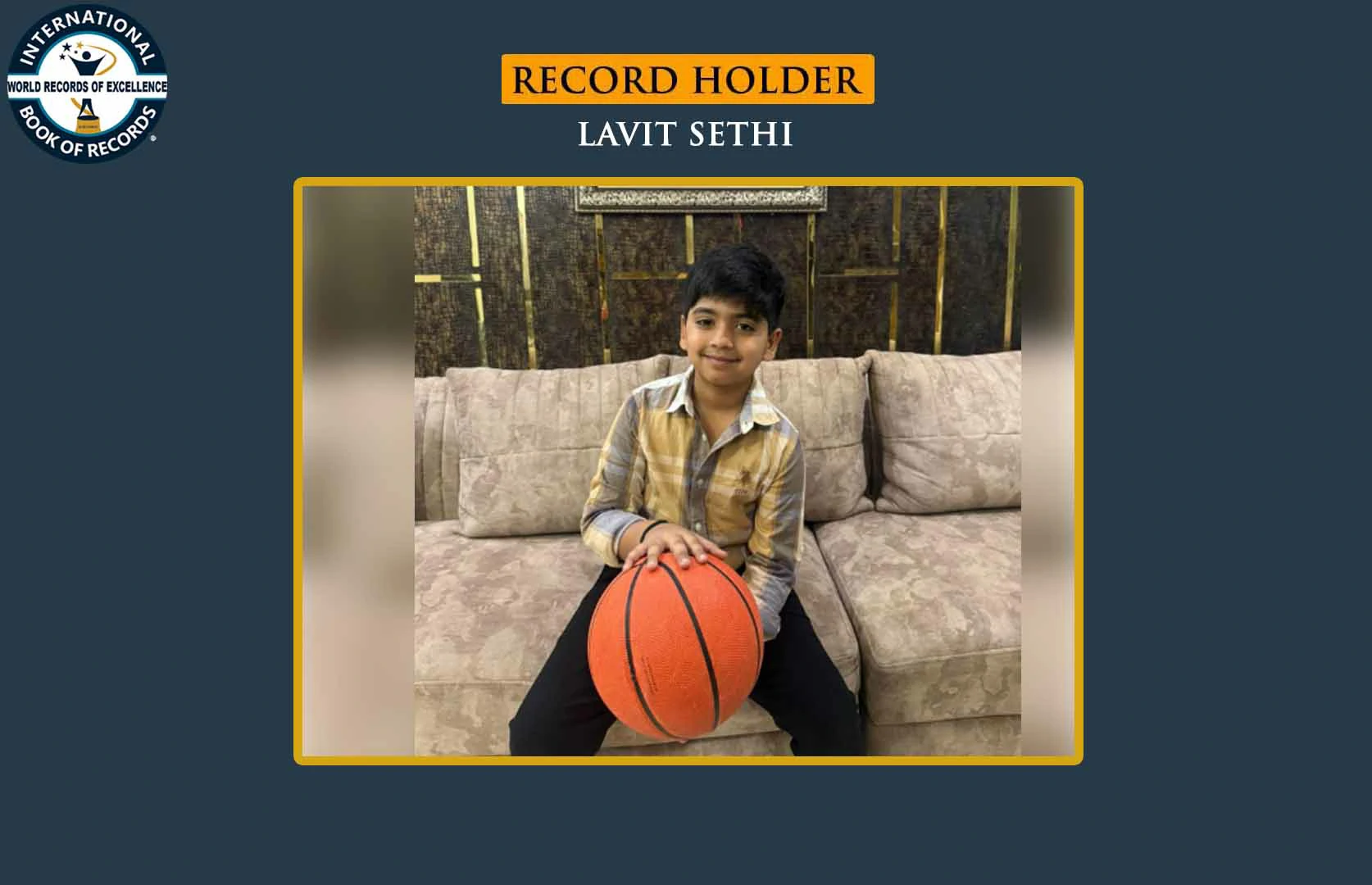 LONGEST TIME TO PERFORM SINGLE-HAND BASKETBALL DRIBBLING (KID)