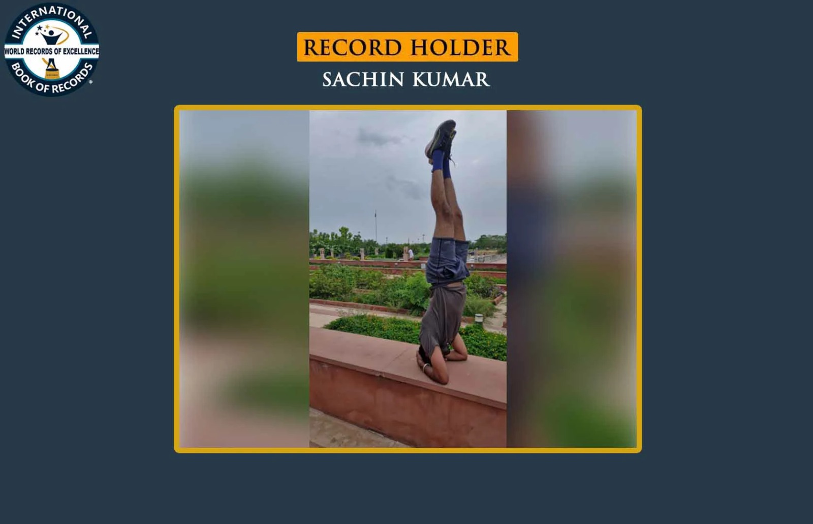 LONGEST TIME TO PERFORM SHIRSHASANA FOR MOST CONSECUTIVE DAYS