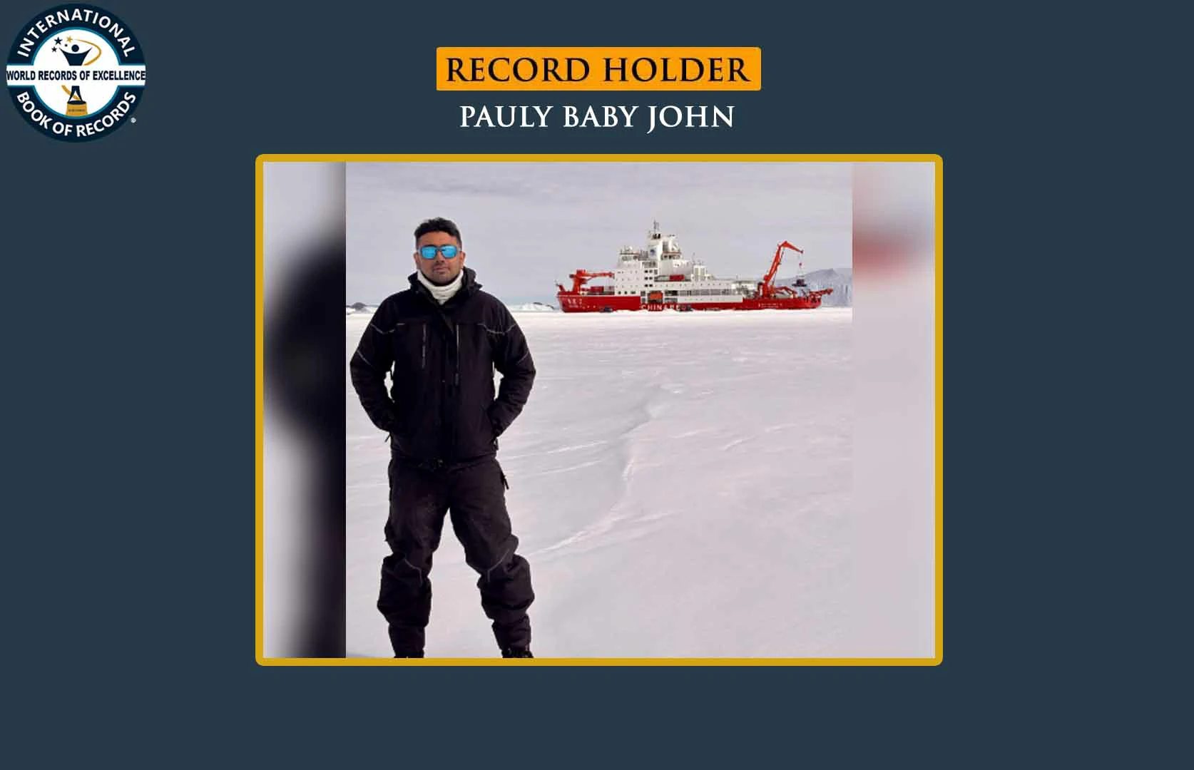 MOST DAYS SPENT IN ANTARCTICA