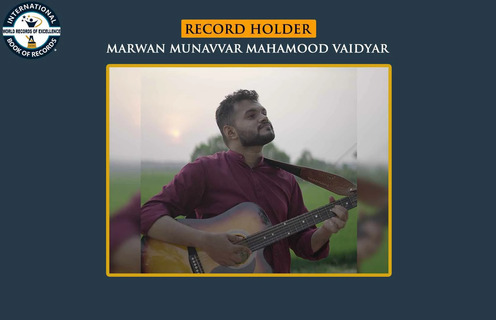 MAXIMUM HINDI SONGS SUNG AND PLAYED ON GUITAR BLINDFOLDEDLY (AUTISTIC PERSON)