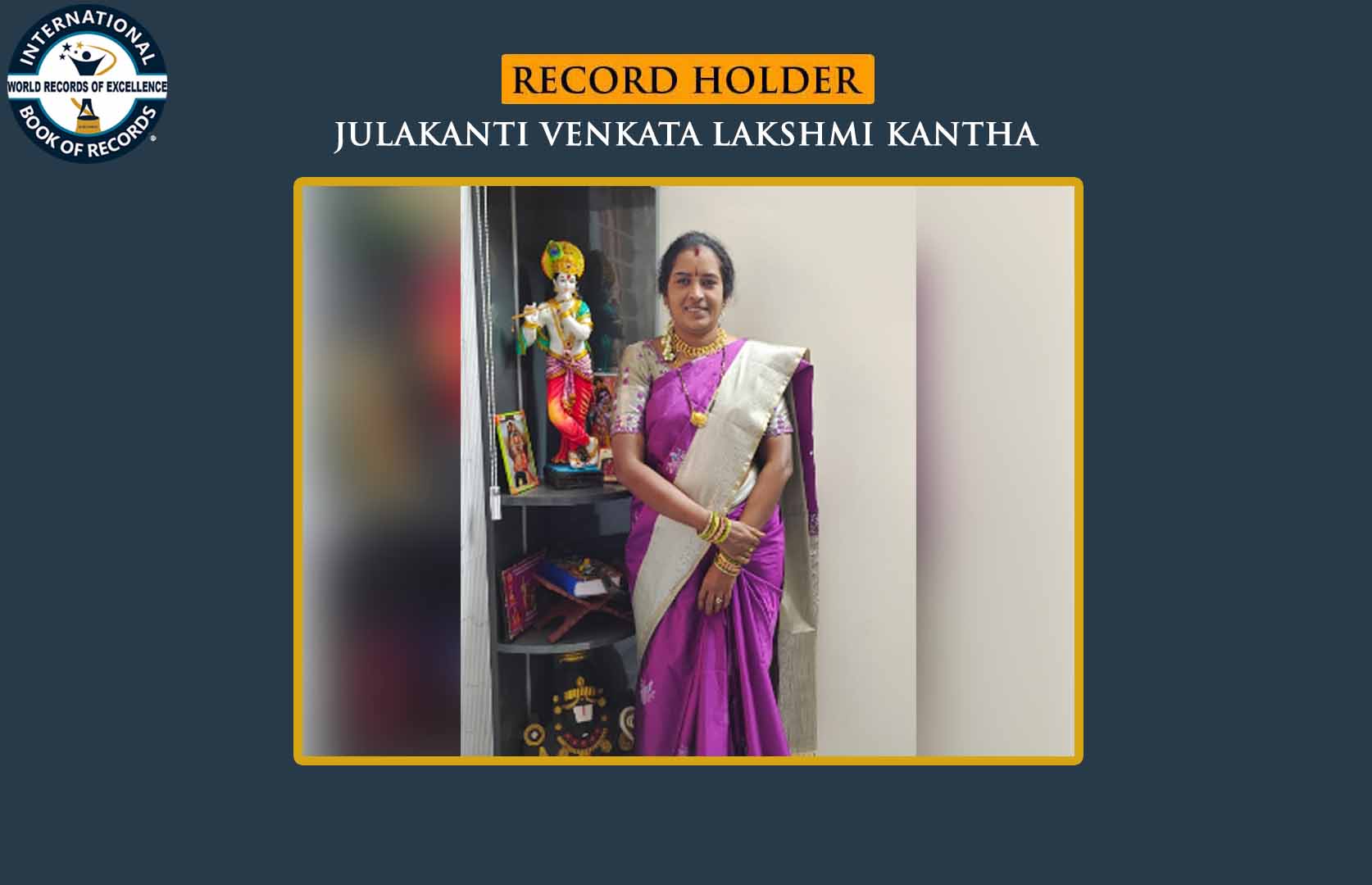FASTEST TO RECITE ALL SHLOKAS OF SHRIMAD BHAGAVAT GITA IN TELUGU