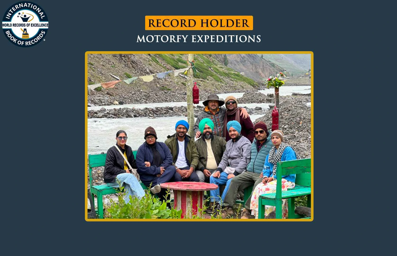 MOST PEOPLE TRAVELLED FROM DELHI TO SIACHEN (GROUP)