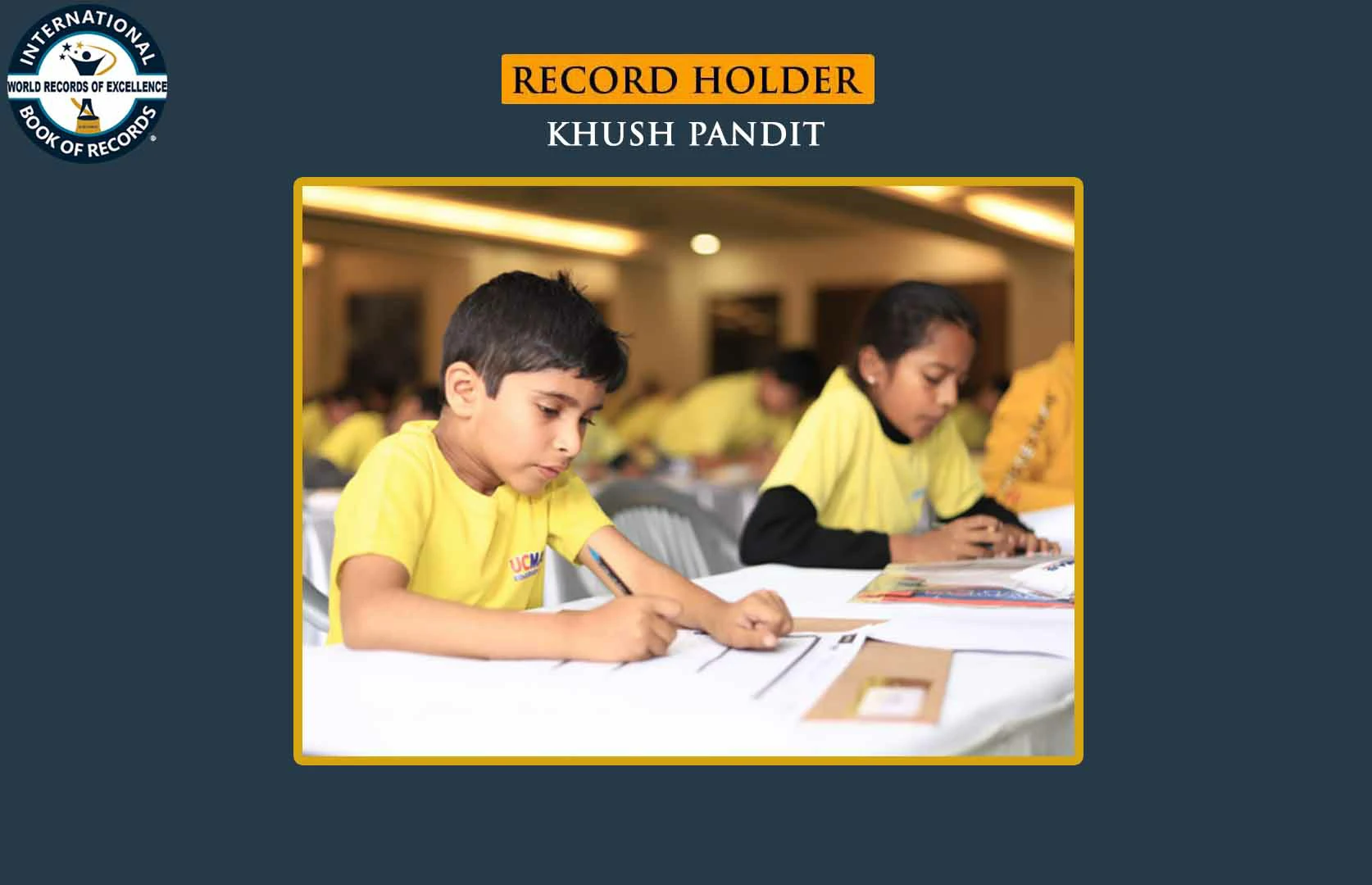 FASTEST TO SOLVE 50 MULTIPLICATION SUMS OF TWO-DIGIT BY ONE-DIGIT (PRE-TEEN)