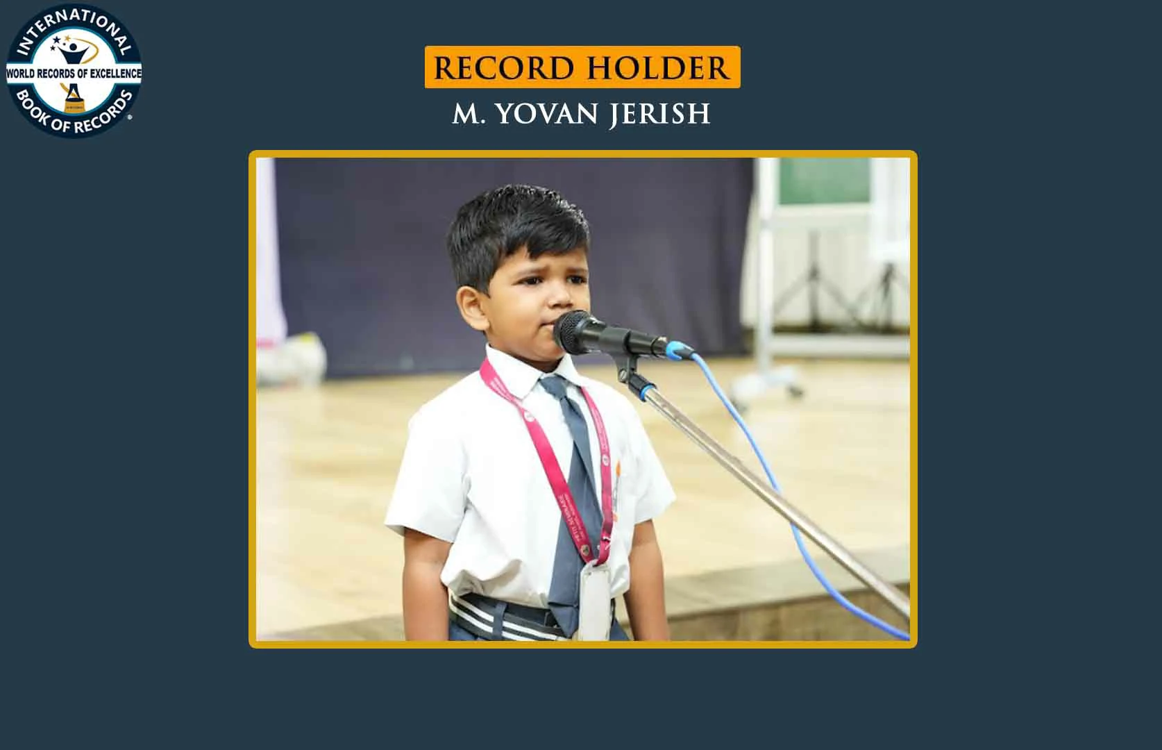 FASTEST TO RECITE 1 TO 10 MULTIPLICATION TABLES BY A PRESCHOOLER