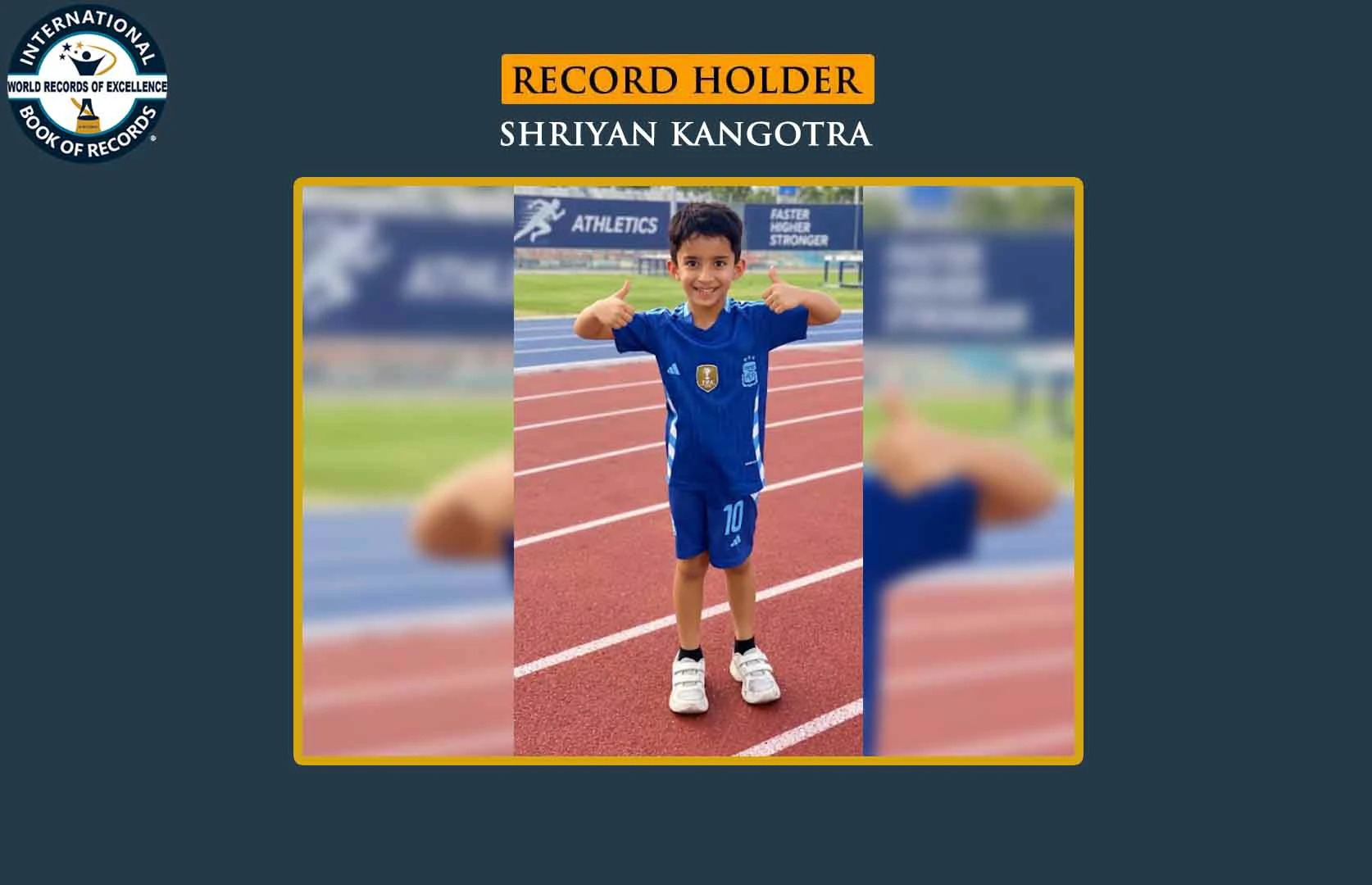 FASTEST 100-METER RUN BY A KID