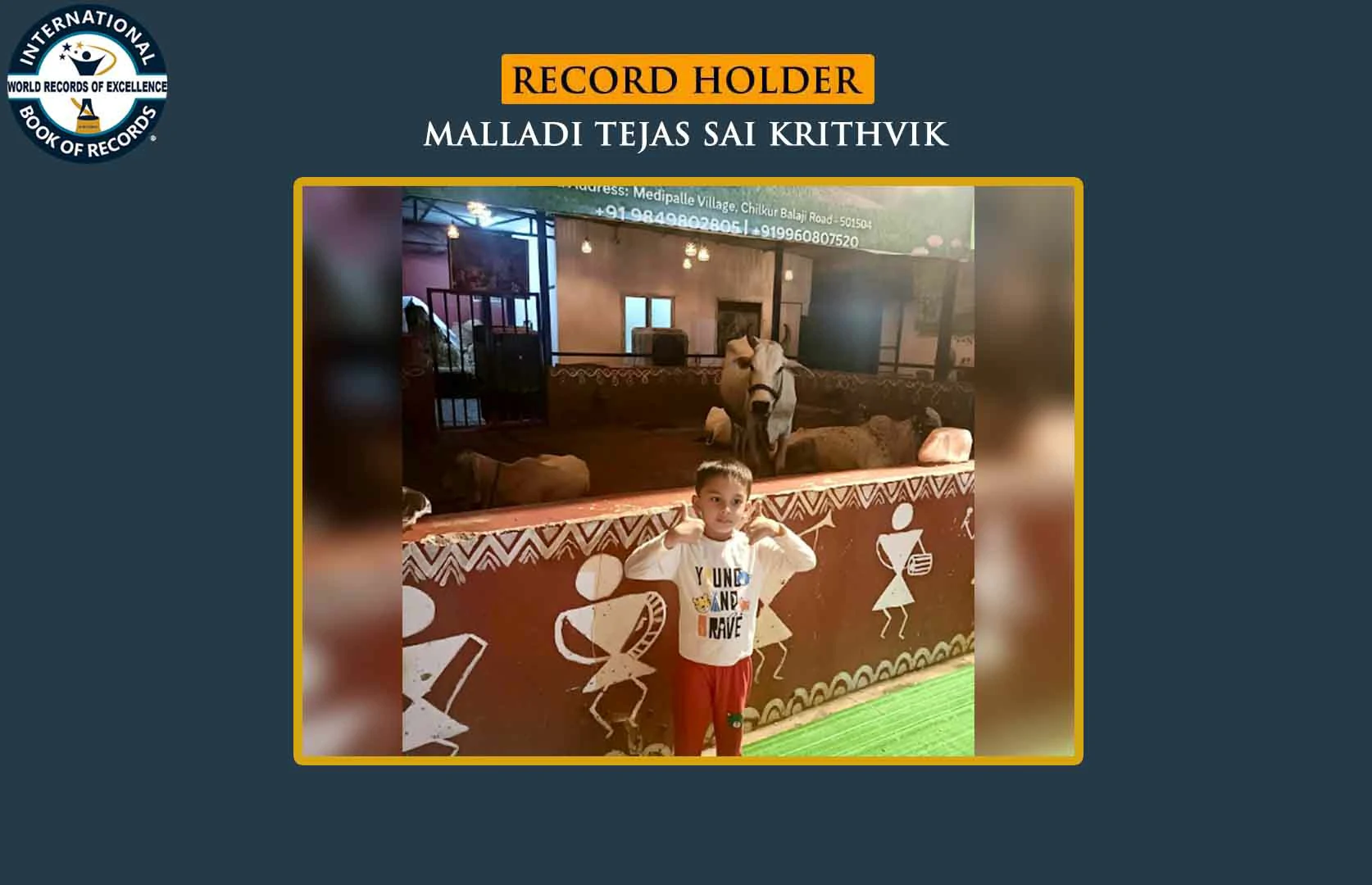 YOUNGEST BOY TO RECITE SHIV TANDAV STOTRAM