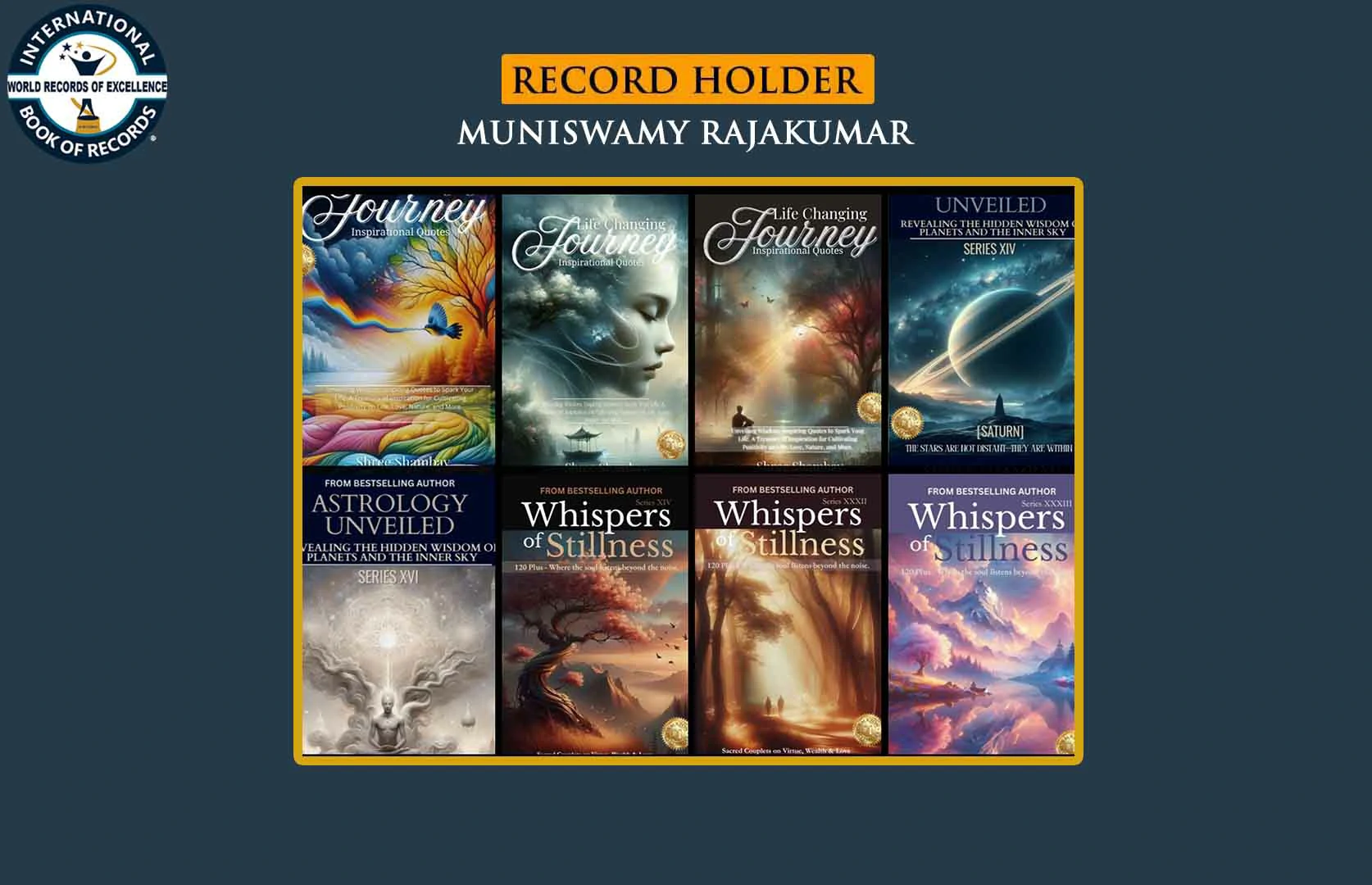MAXIMUM E-BOOKS AUTHORED IN ONE YEAR