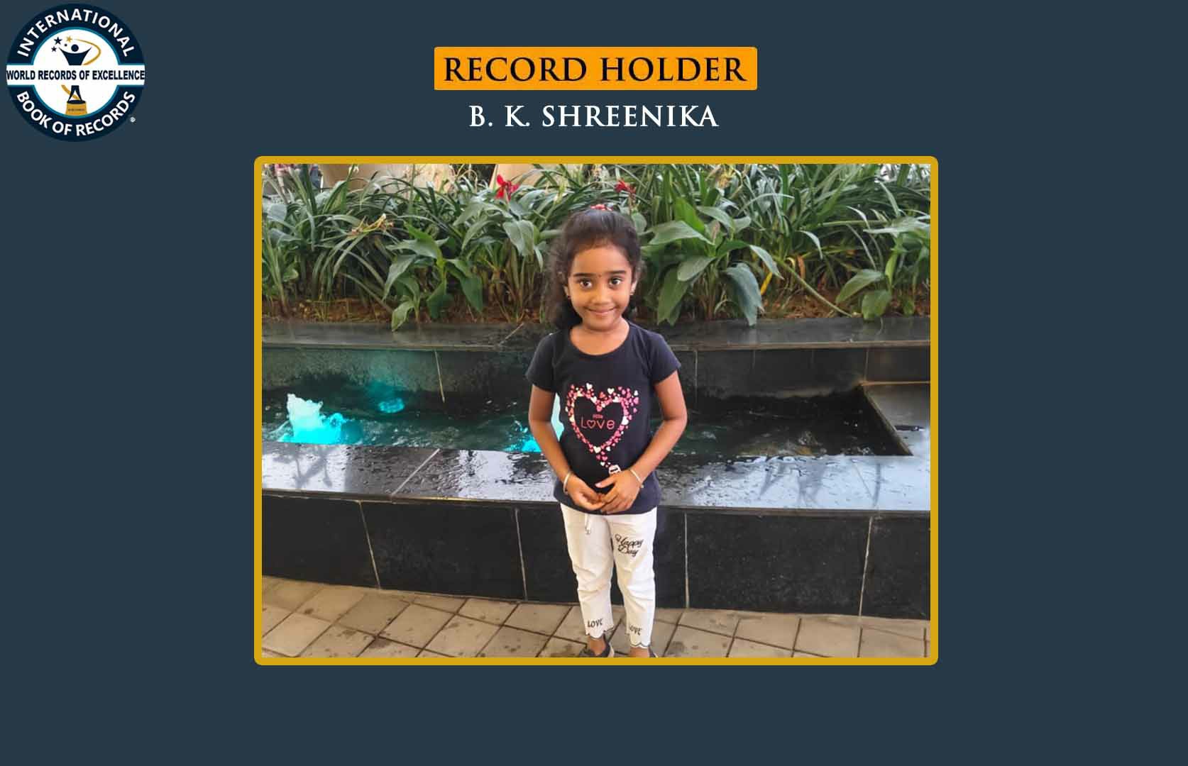 YOUNGEST TO IDENTIFY 200 FLAGS FROM CHART AND RECITE THEIR NAMES