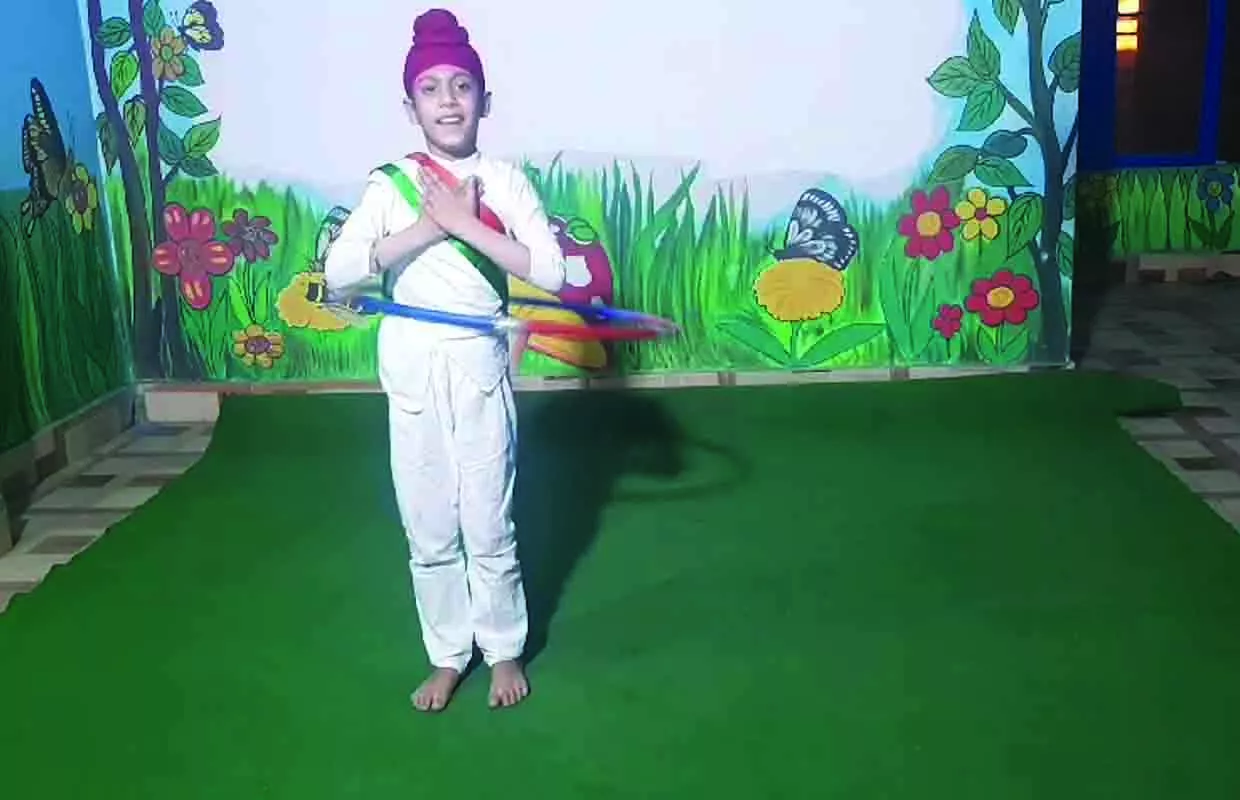 LONGEST TIME TO PERFORM HULA HOOP BY A KID (BOY)