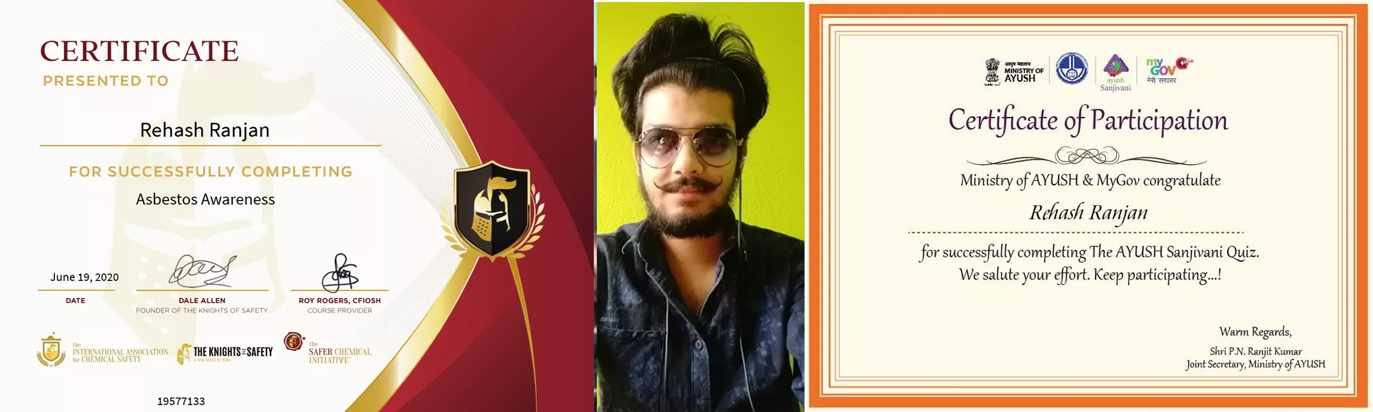 record banner image