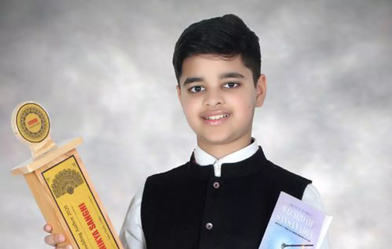 YOUNGEST AUTHOR OF EPIC FICTION NOVEL