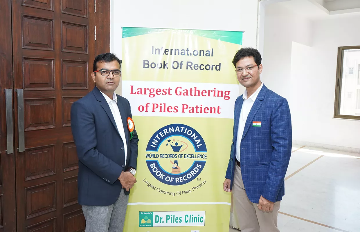 LARGEST GATHERING OF PILES PATIENTS
