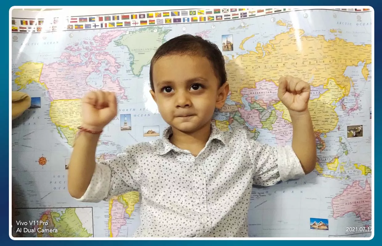 FASTEST TO IDENTIFY NAMES OF ALL COUNTRIES ON WORLD POLITICAL MAP BY A KID