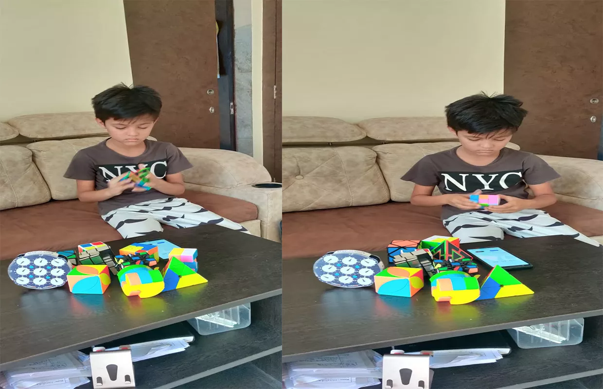 MAXIMUM RUBIK’S CUBES SOLVED WHILE ANSWERING MOST GENERAL KNOWLEDGE QUESTIONS