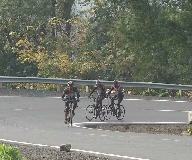 FASTEST TIME TO CYCLE GOLDEN QUADRILATERAL OF INDIA