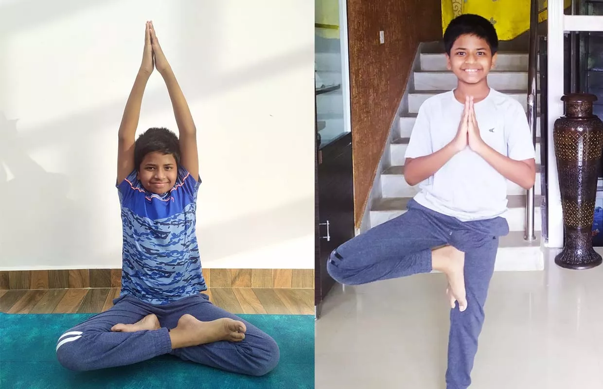 YOUNGEST TO PERFORM MAXIMUM SURYA NAMASKARS