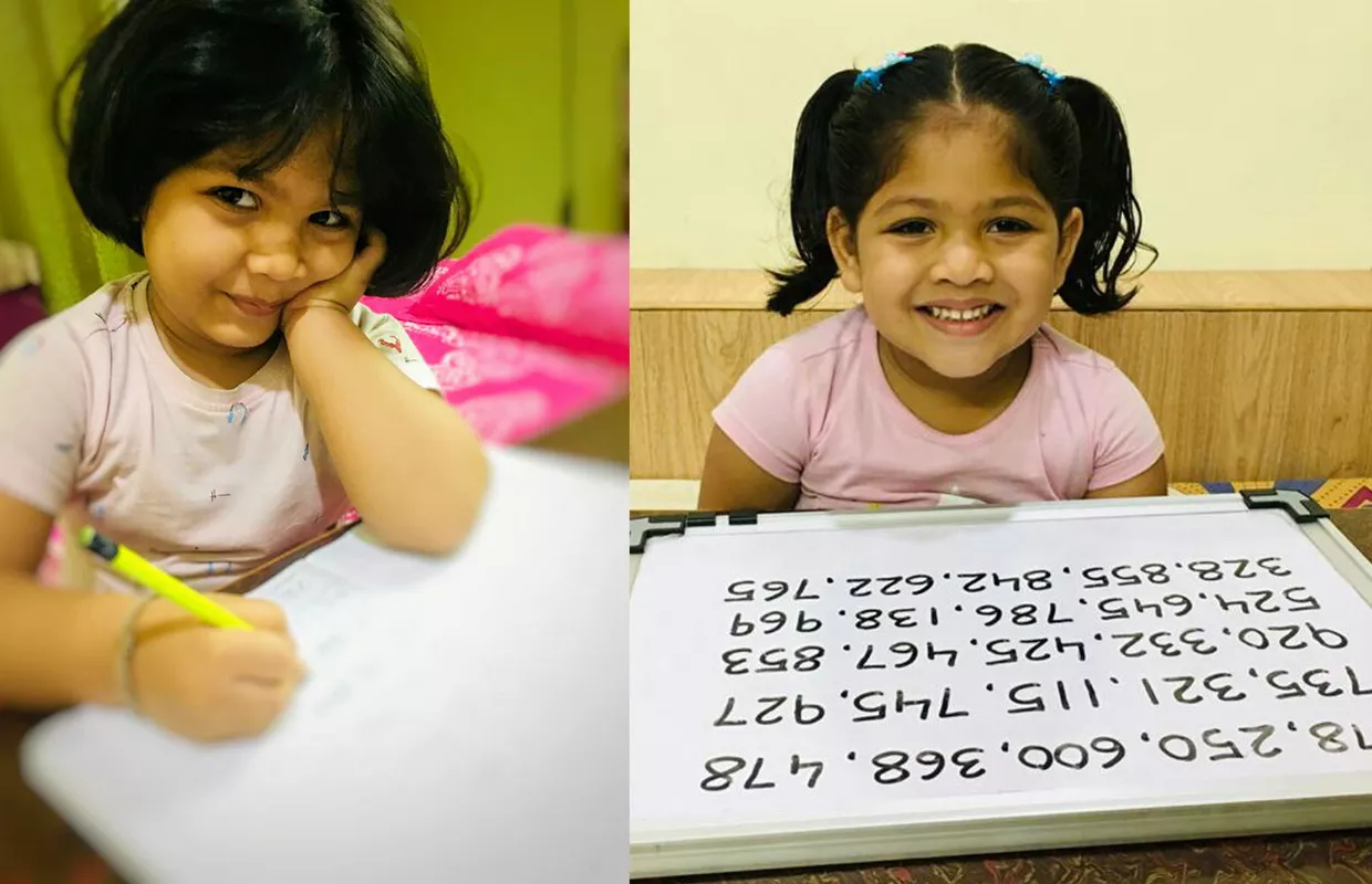 YOUNGEST TO READ 15 DIGITS NUMBERS