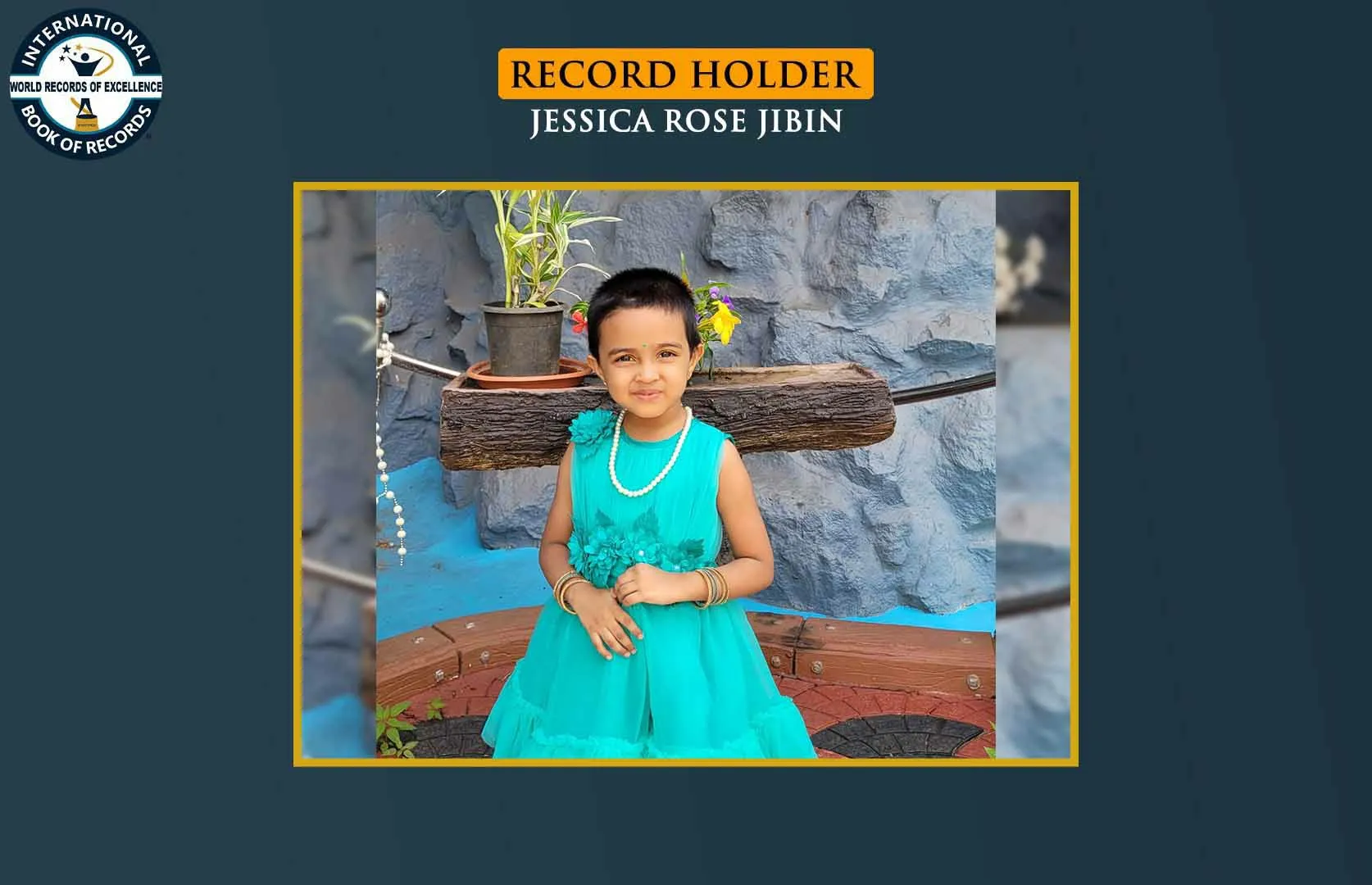 YOUNGEST GIRL TO RECITE NAMES OF ALL ROMAN CATHOLIC BIBLE BOOKS IN MALAYALAM LANGUAGE