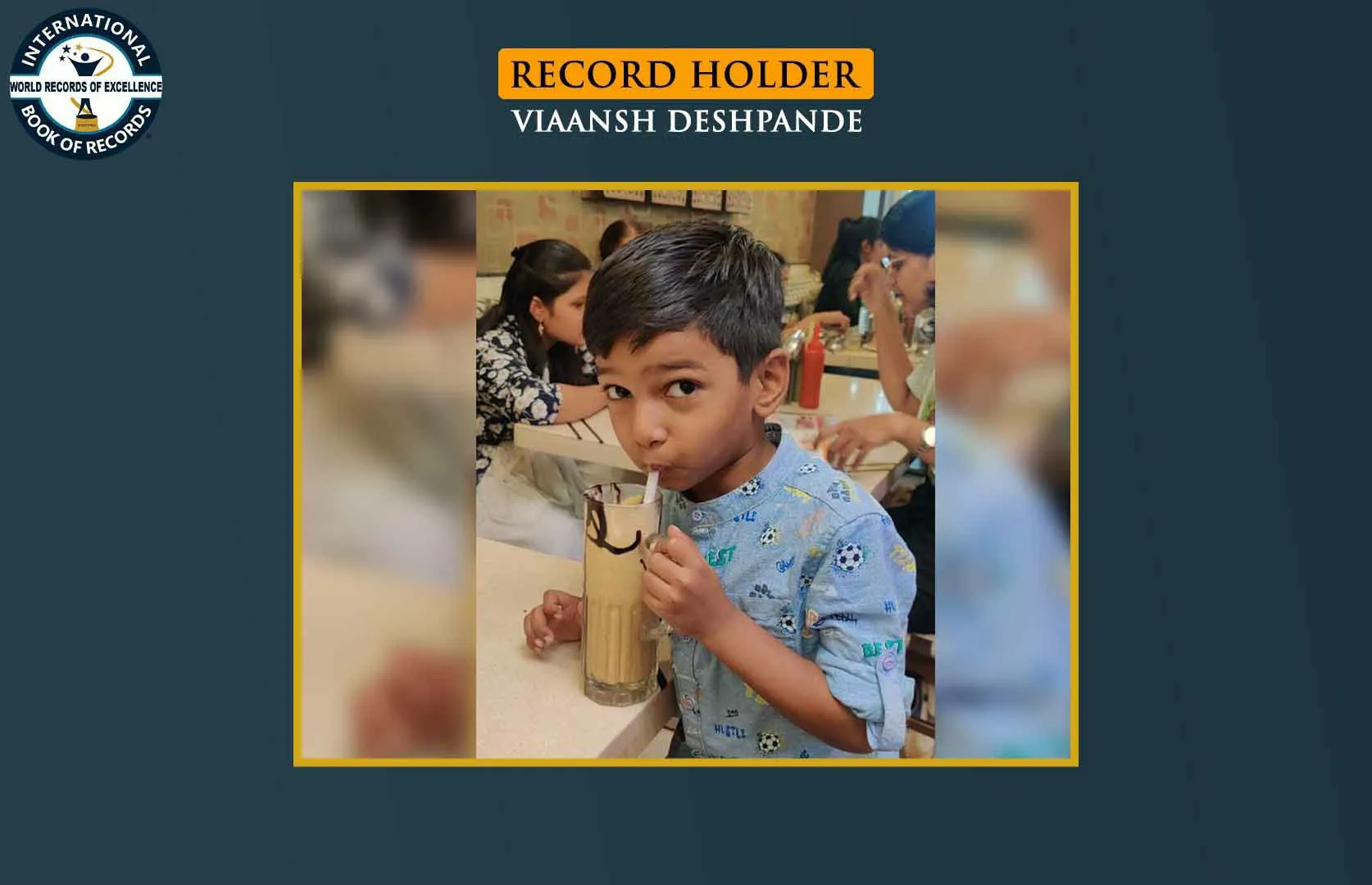 YOUNGEST TO RECITE MAXIMUM SANSKRIT SHLOKAS IN ONE MINUTE