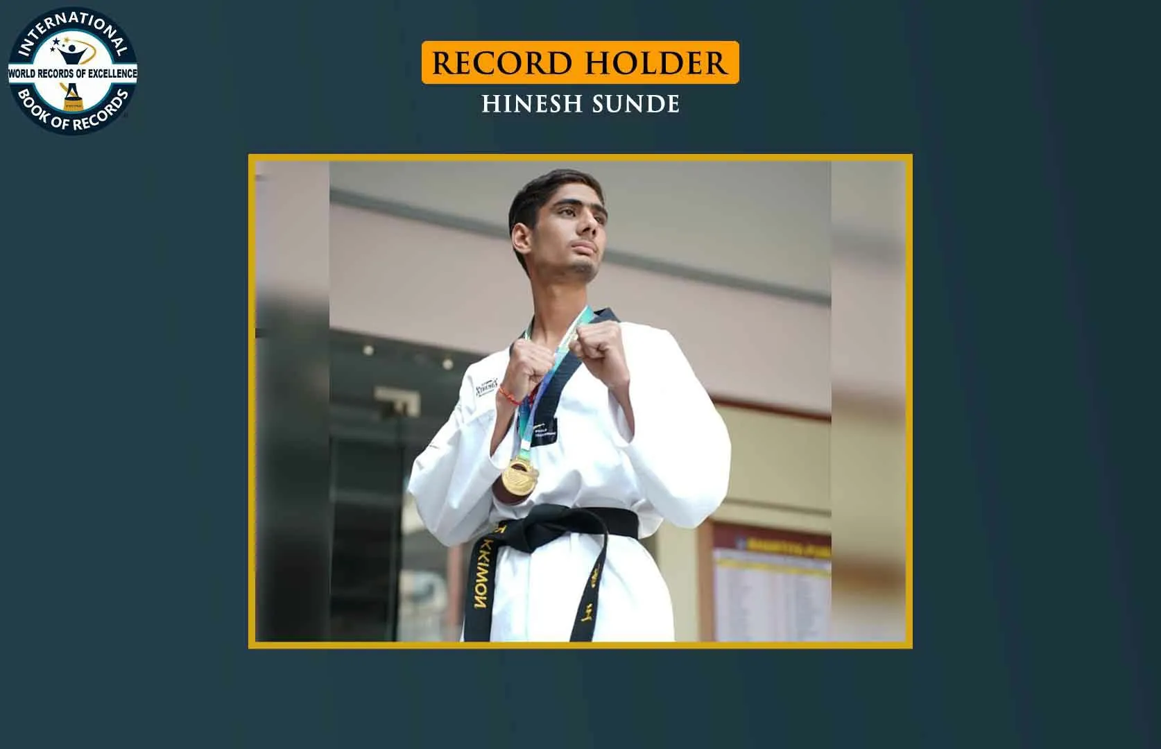 FASTEST TO PERFORM 100 FRONT KICKS ON A PAD WITH BOTH LEGS (TEENAGER)