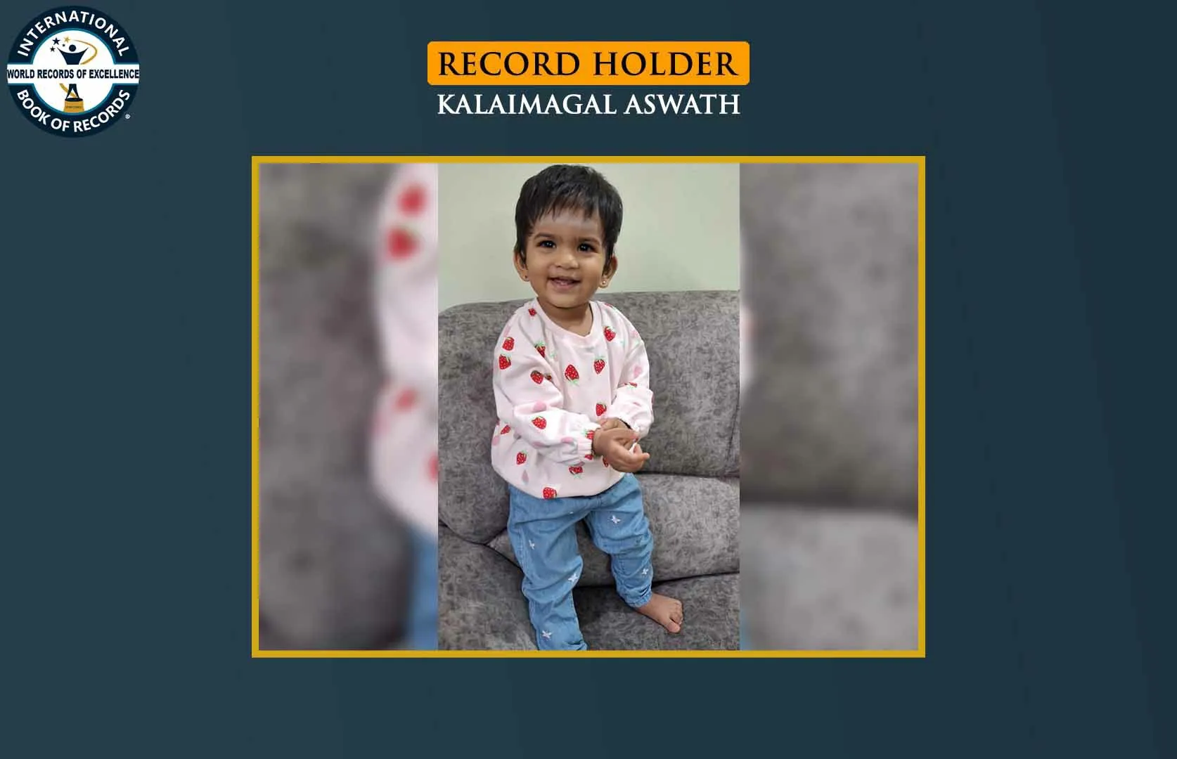 LONGEST TIME TO WALK WHILE HOLDING HEAVIEST DUMBBELL (TODDLER)