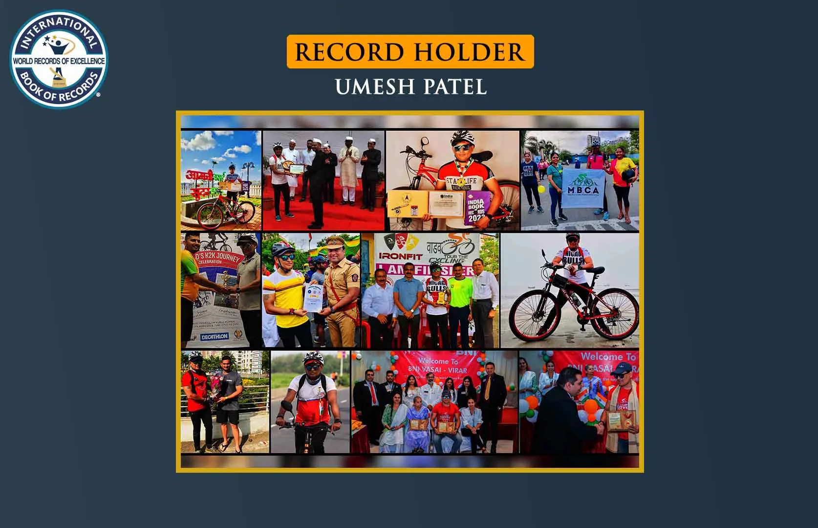 LONGEST STREAK OF CYCLING 101 KM PER DAY