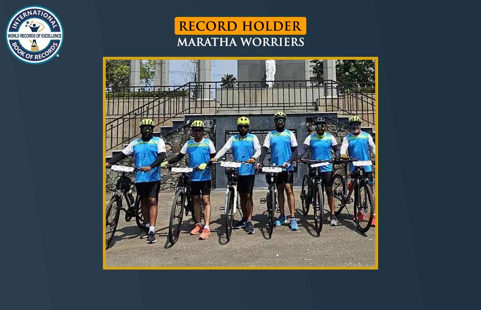 FASTEST TO TRAVEL FROM PUNE TO SRI LANKA ON BICYCLE (GROUP)