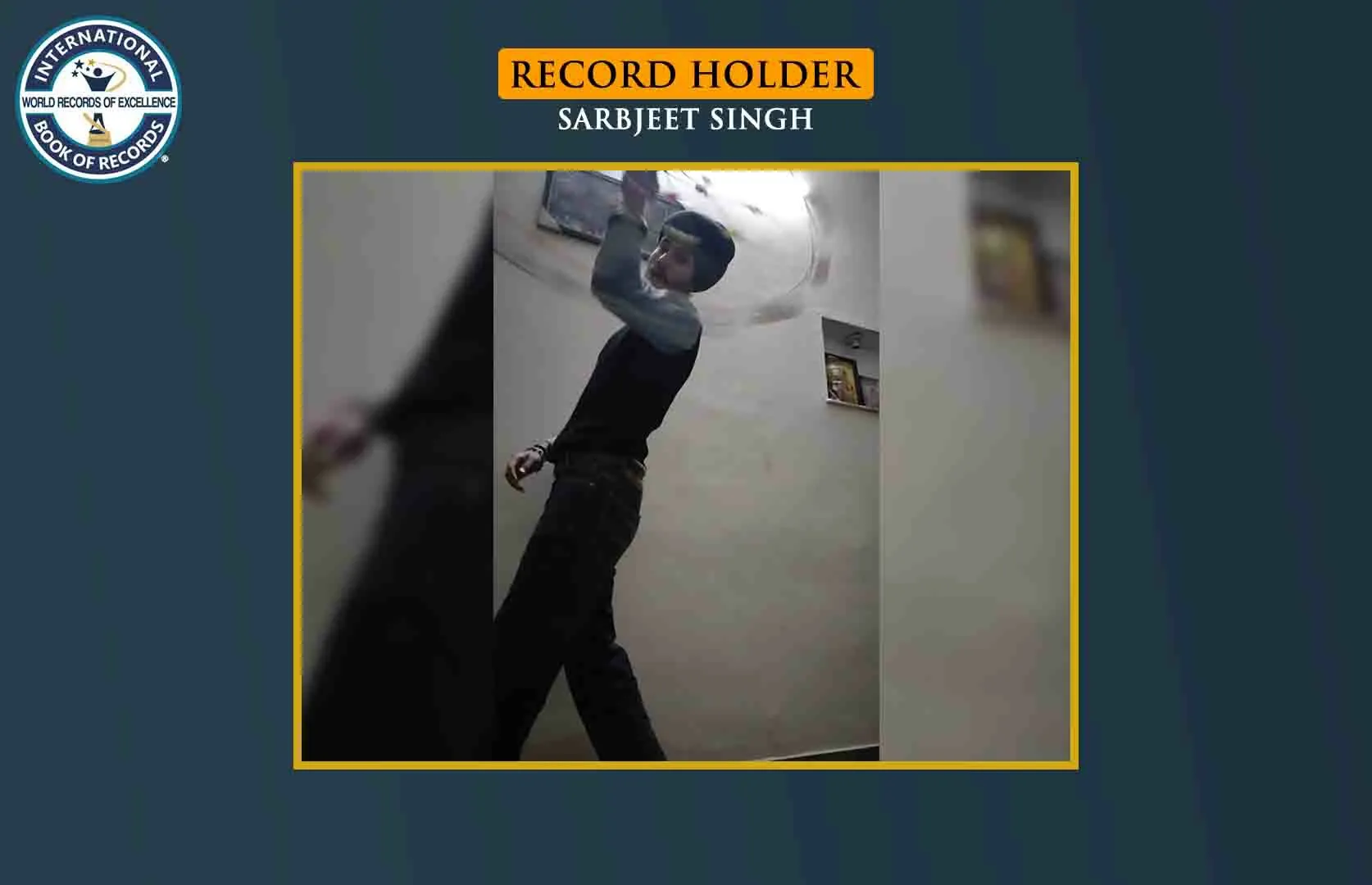 LONGEST TIME TO PERFORM GATKA CHAKKAR