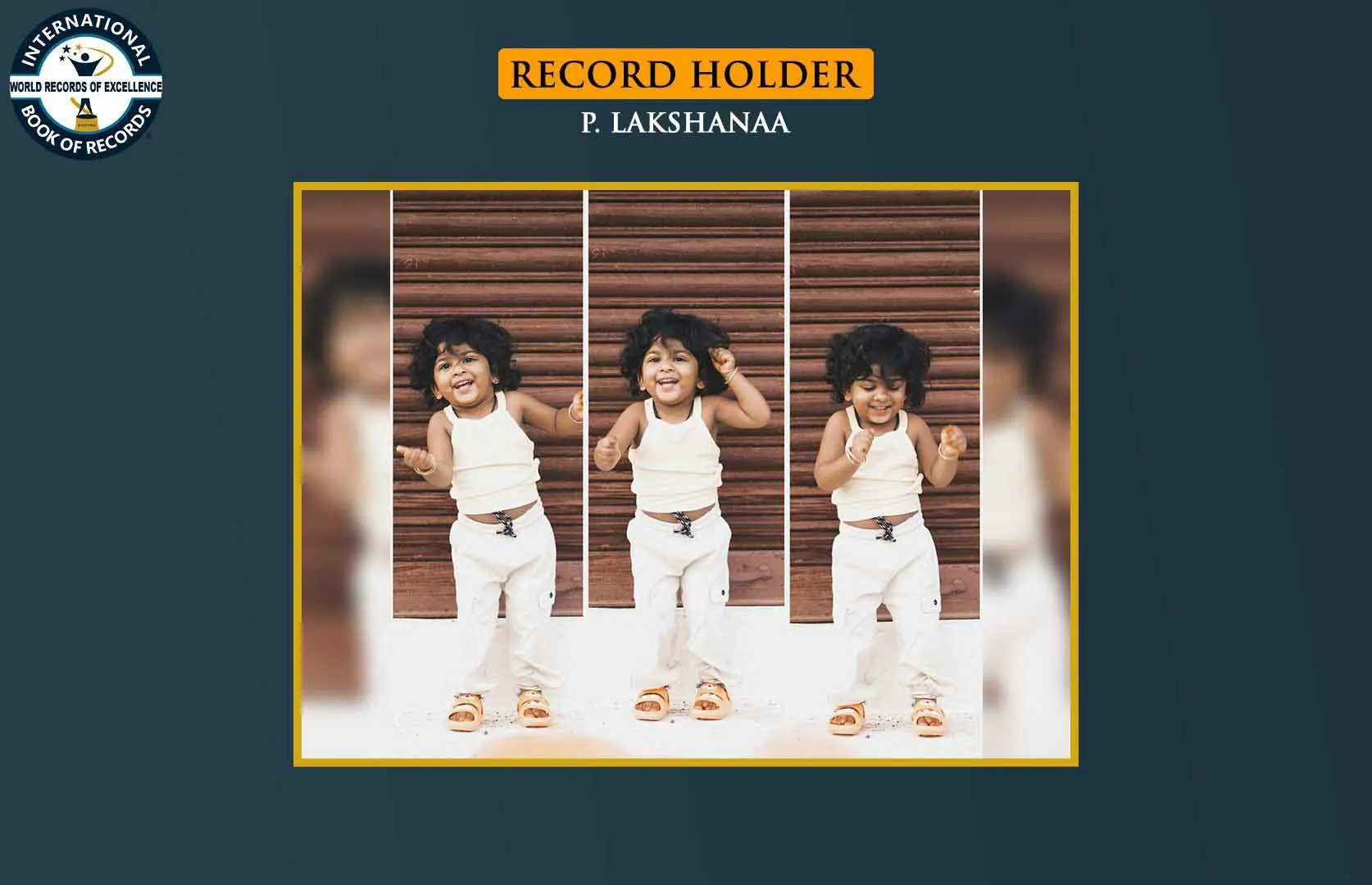 MOST NUMBER OF FORWARD ROLLS PERFORMED IN ONE MINUTE (TODDLER)
