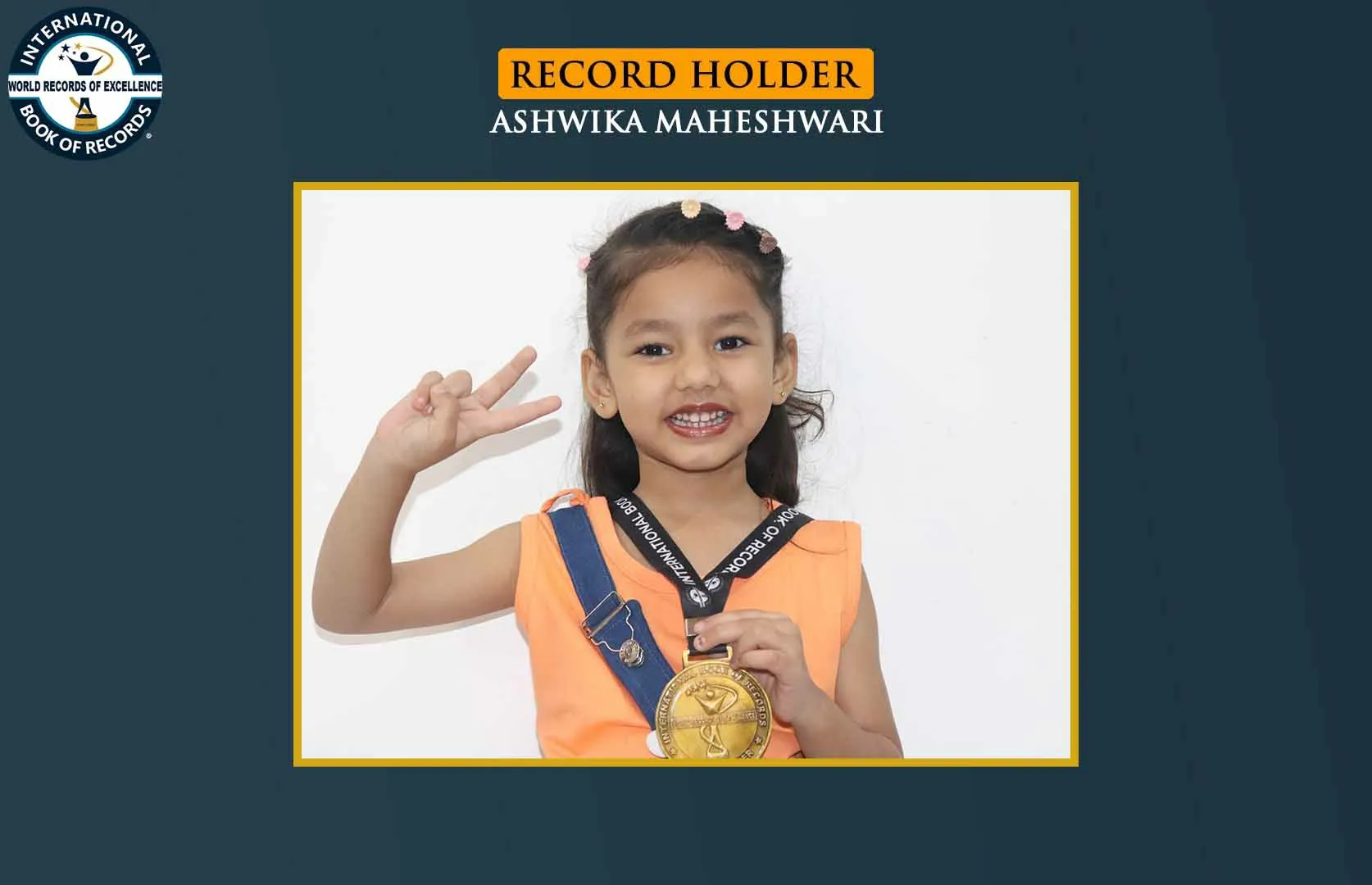 FASTEST TO RECITE SHIV STUTI BY A PRESCHOOLER