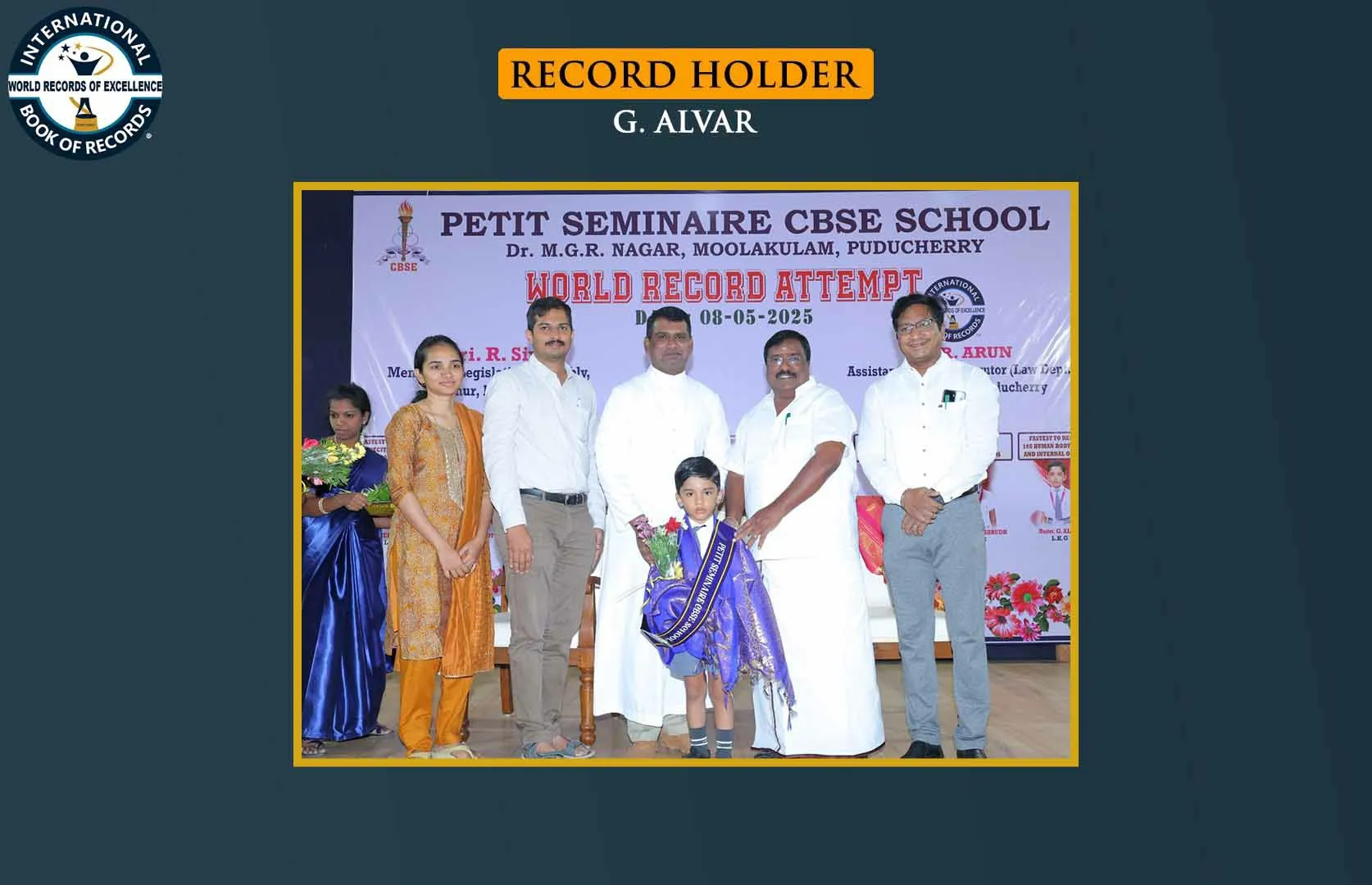 FASTEST TO RECITE 100 HUMAN INTERNAL ORGANS BY A PRESCHOOLER