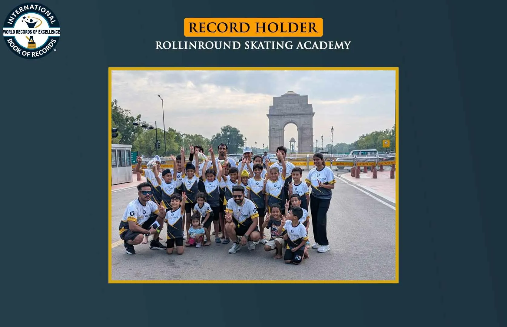 FASTEST TO SKATE 20 KM ON ROAD USING INLINE SKATES (GROUP)