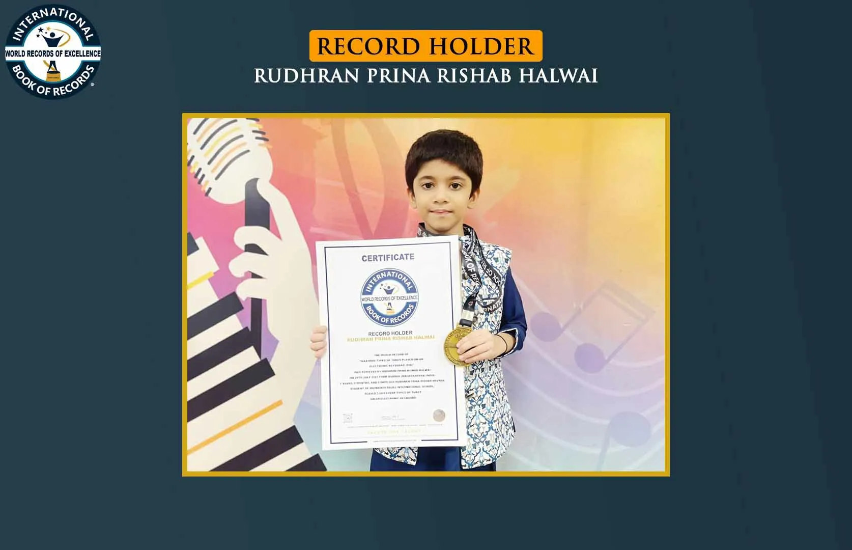 MAXIMUM WORLD RECORDS MADE BY A KID