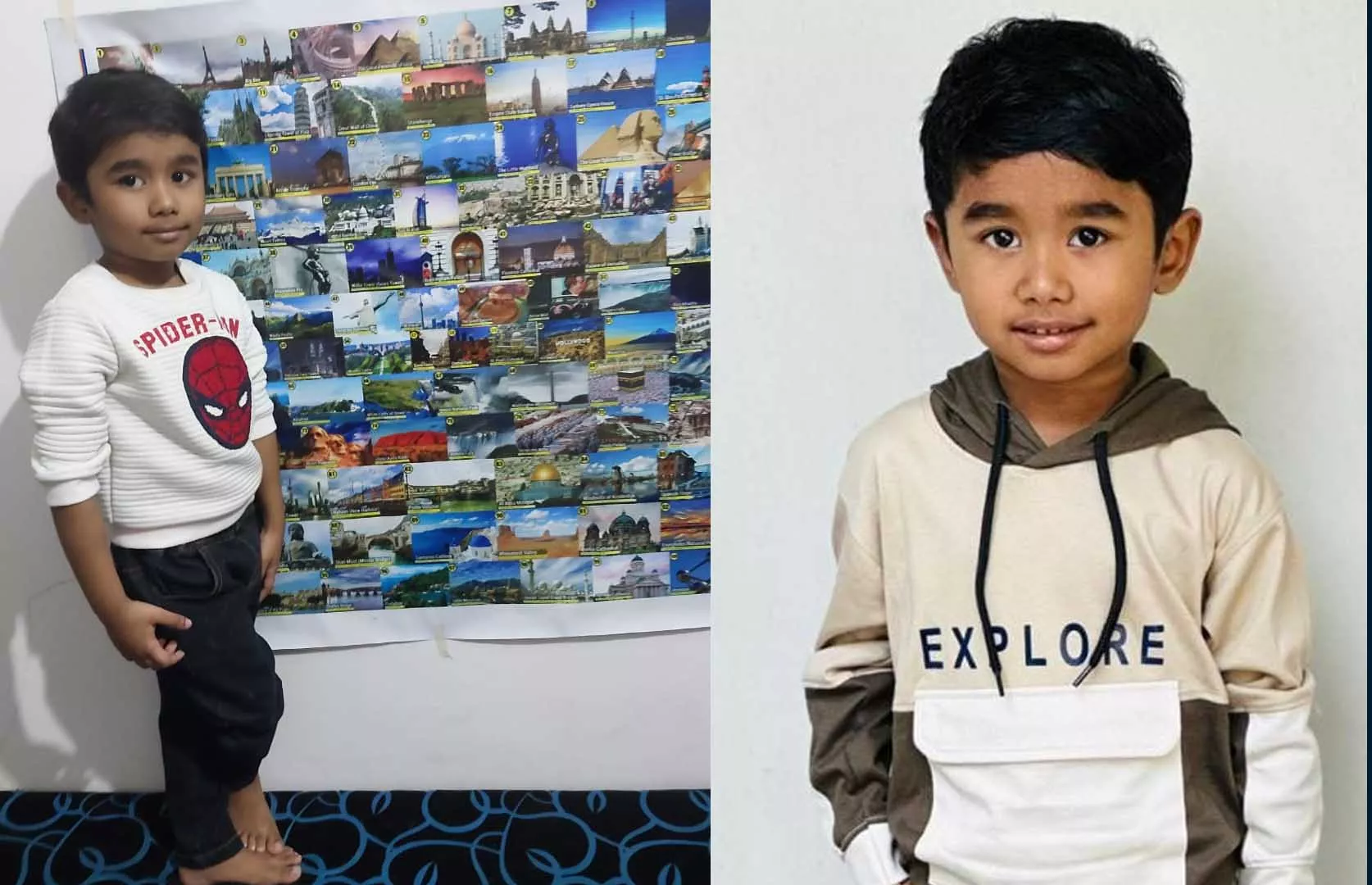 FASTEST TO IDENTIFY & RECITE NAMES OF 100 MONUMENTS (KID)