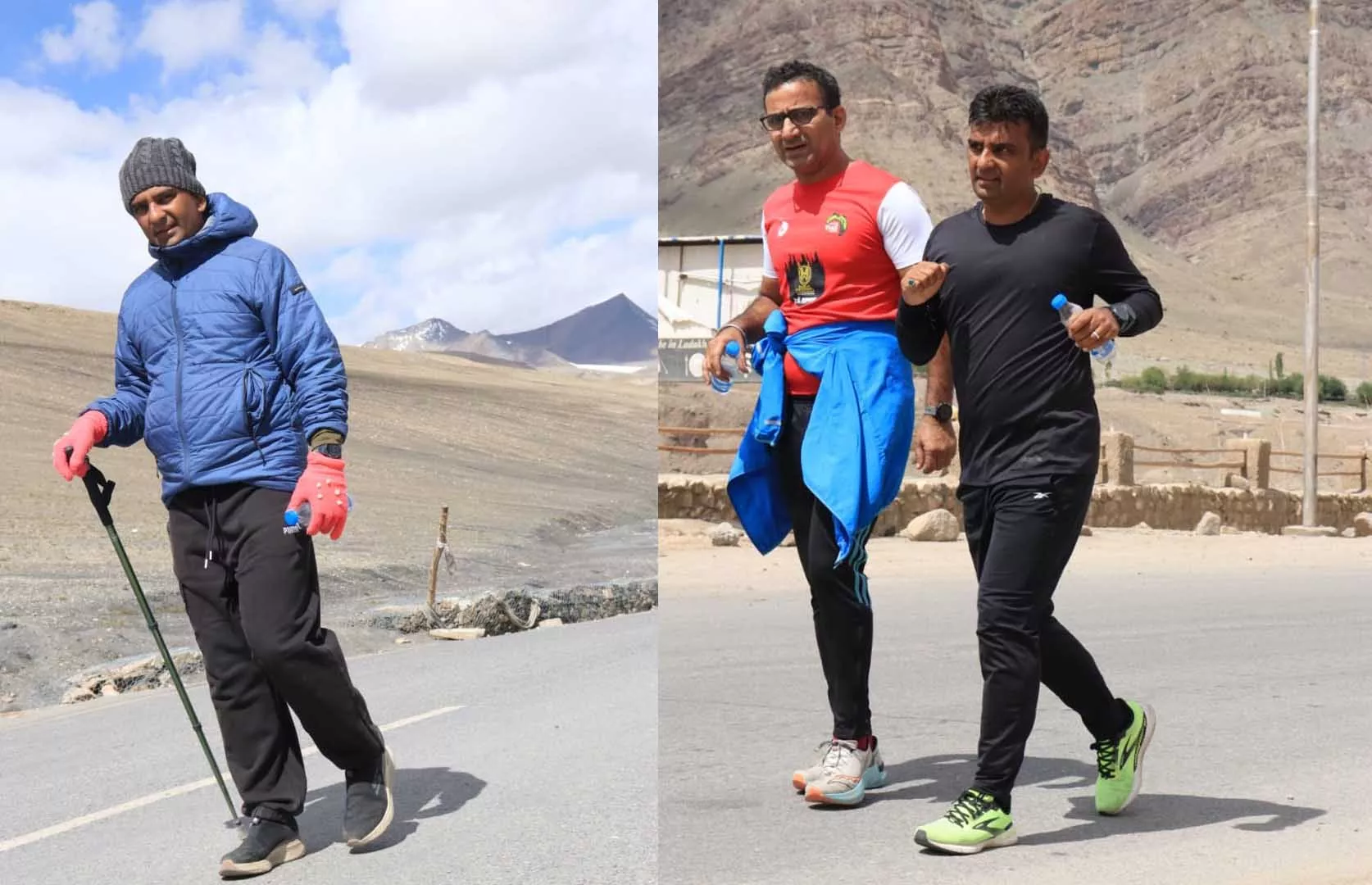 FASTEST TO TRAVEL FROM LEH TO MANALI ON FOOT
