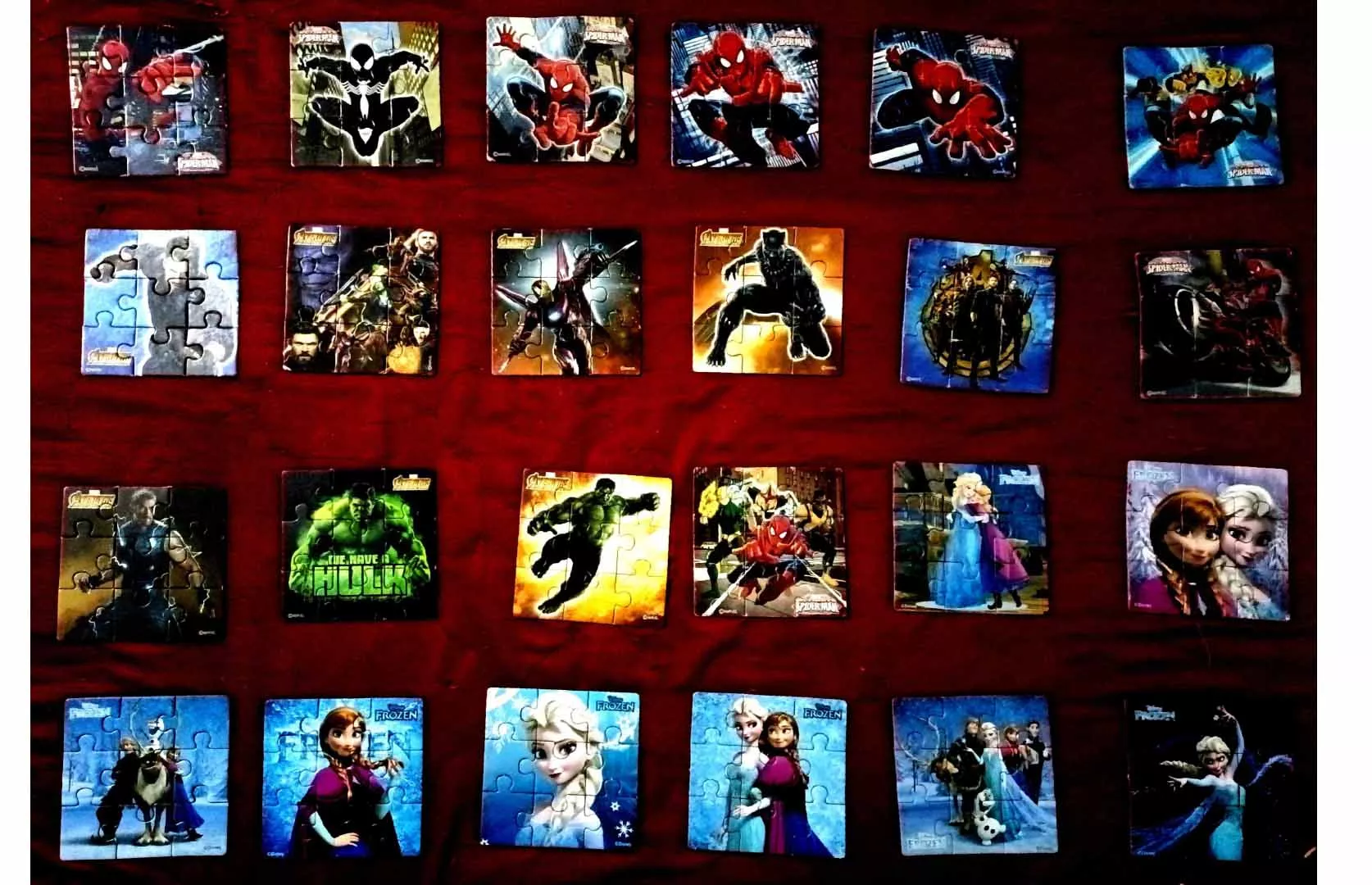 MAXIMUM JIGSAW PUZZLES SOLVED BY A KID (9 PIECES EACH)