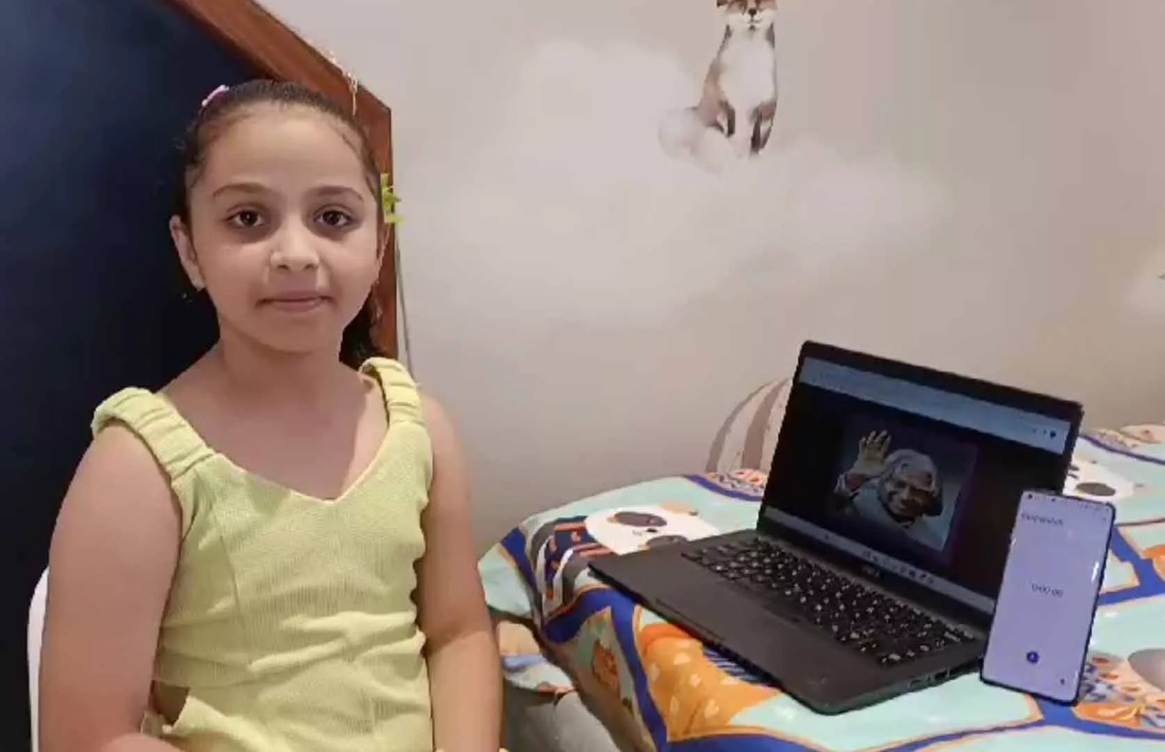 YOUNGEST TO IDENTIFY AND RECITE 100 FAMOUS PERSONALITIES IN A SHORT TIME