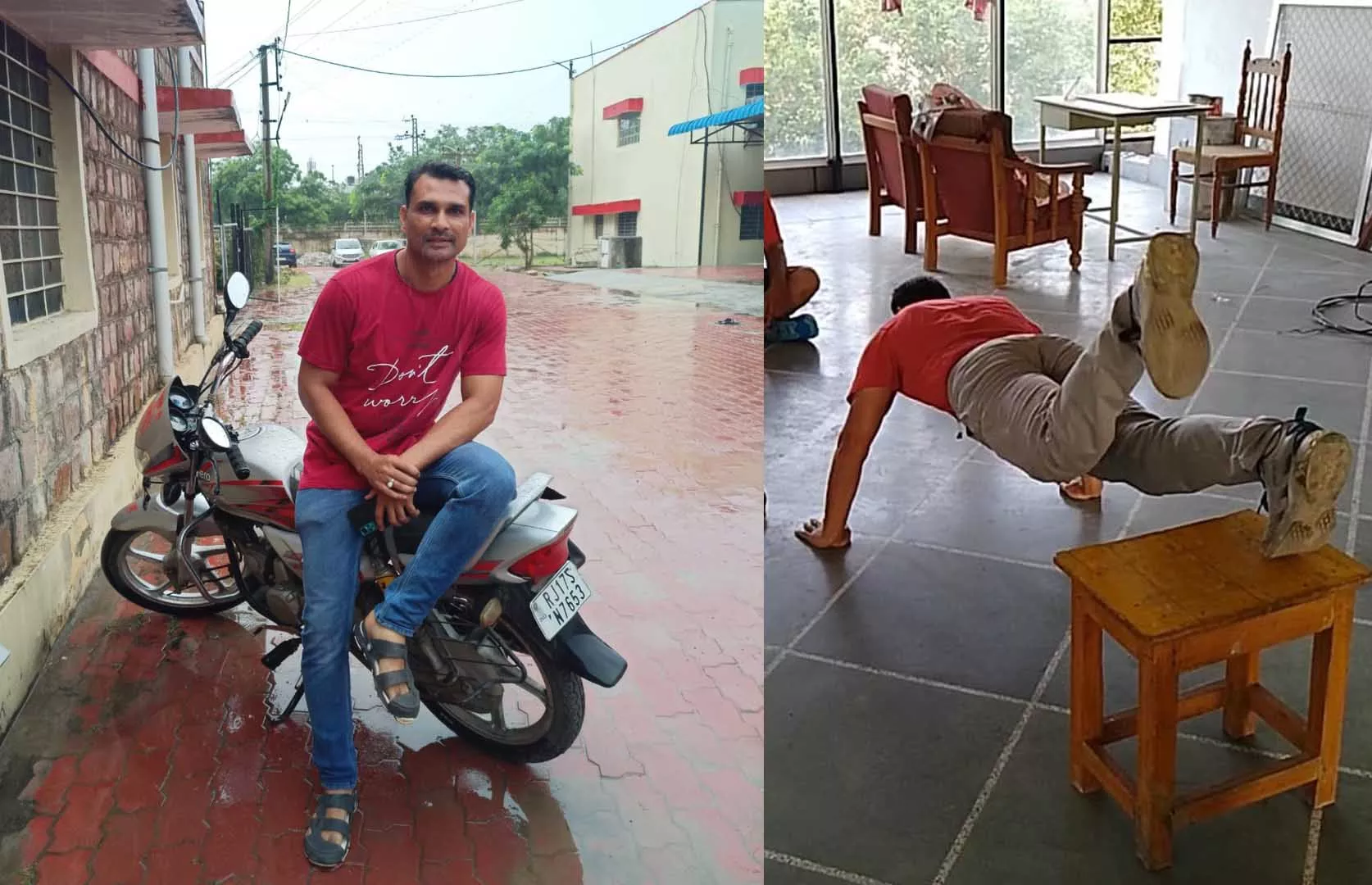 MAXIMUM DECLINE KNUCKLE PUSH-UPS WITH ONE LEG RAISED IN 30 SECONDS