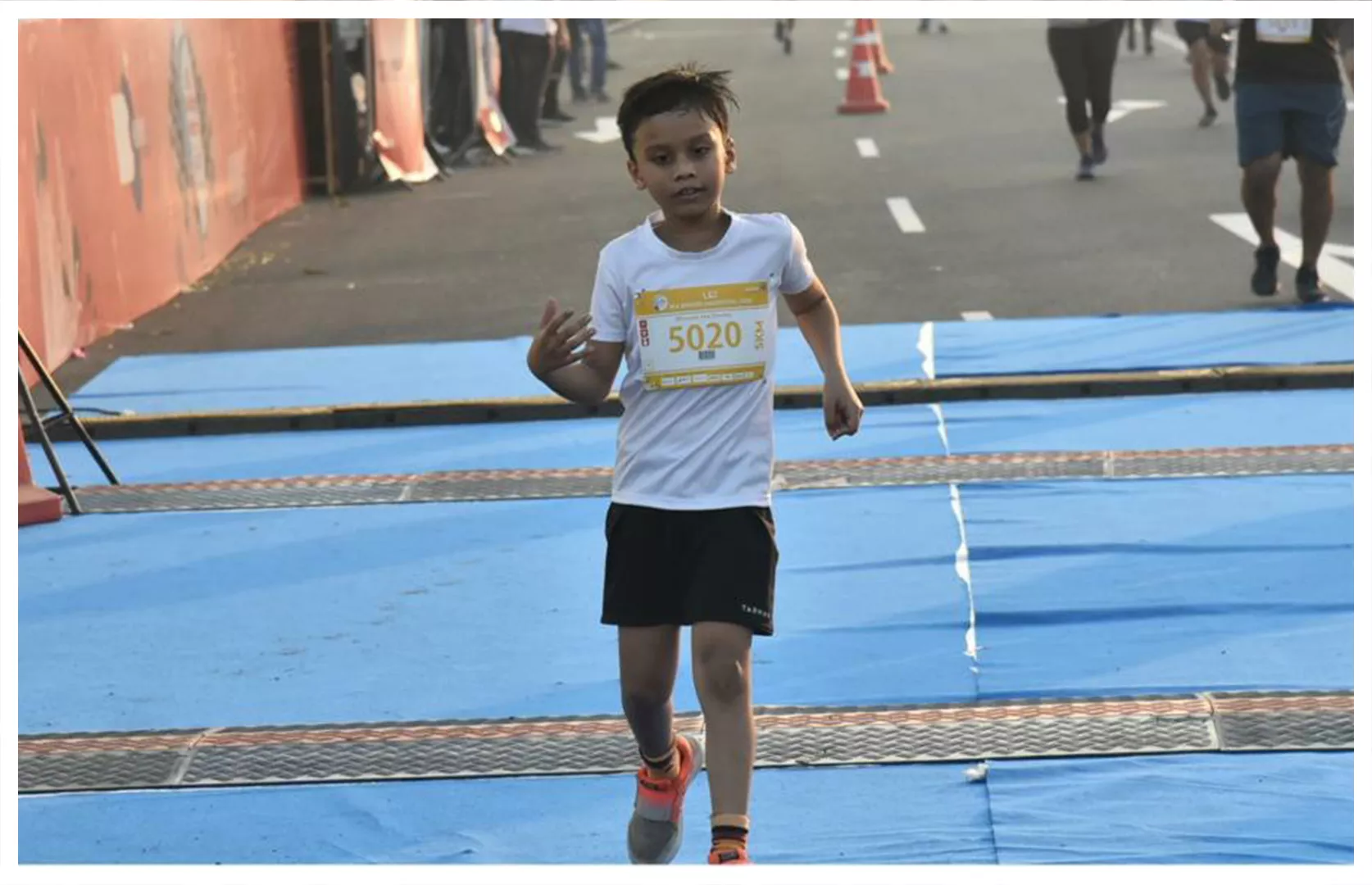 FASTEST 5 KM RUN BY A KID