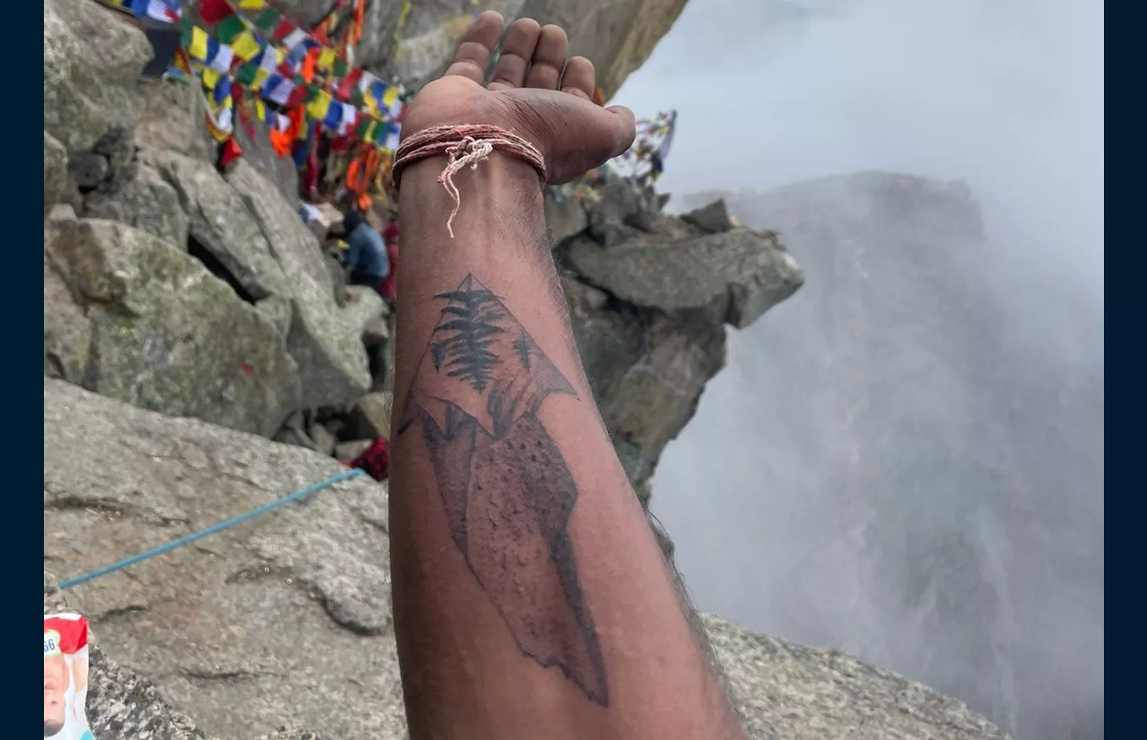 YOUNGEST TATTOO ARTIST TO MAKE A BIGGEST TATTOO ON AN INDIVIDUAL AT A HIGHEST PEAK