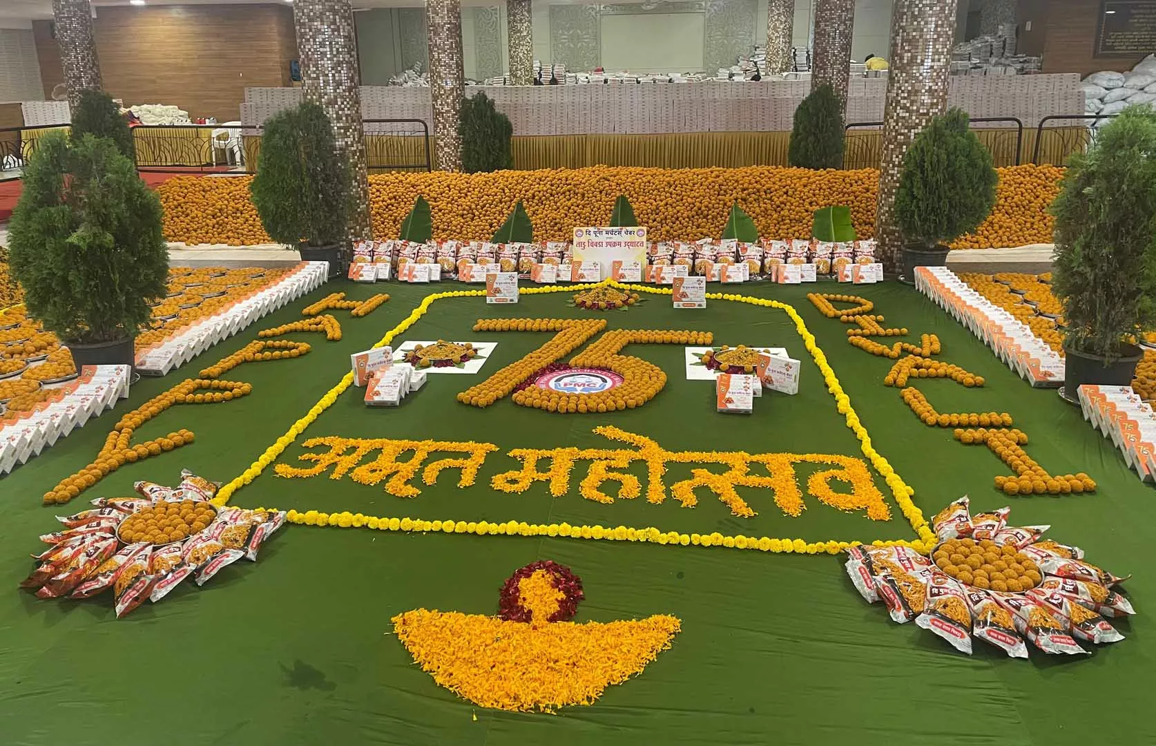 HIGHEST QUANTITY OF LADDU MADE & SOLD (GROUP)