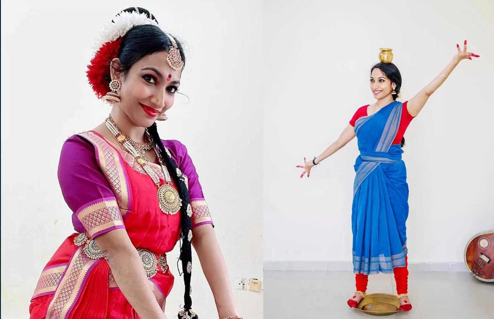 FASTEST TO DEMONSTRATE NAVARASAS OF BHARATANATAYAM DANCE