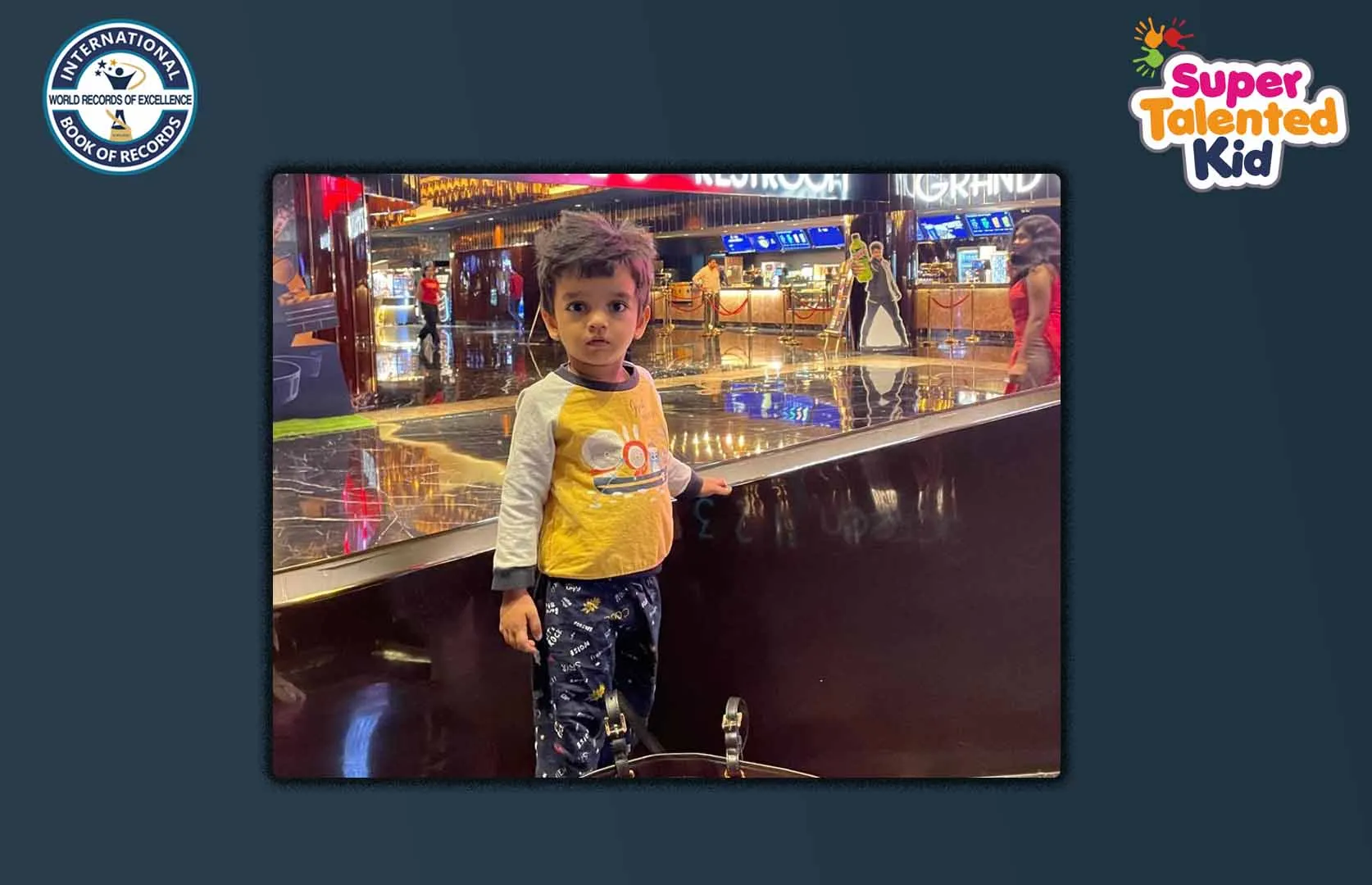 AN AMAZING TODDLER