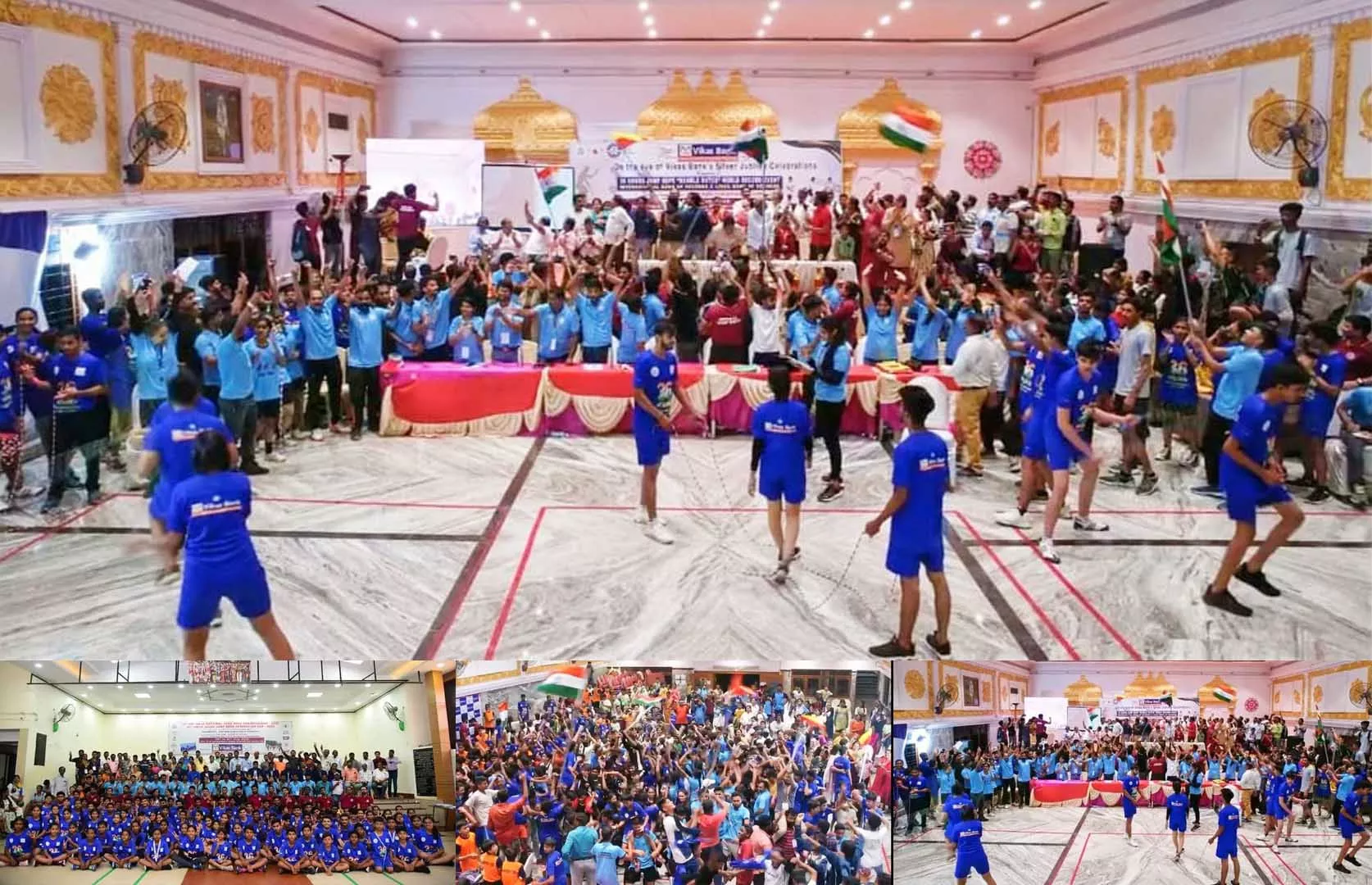 LONGEST NON-STOP RELAY DOUBLE DUTCH PERFORMED  BY MAXIMUM NUMBER OF STUDENTS
