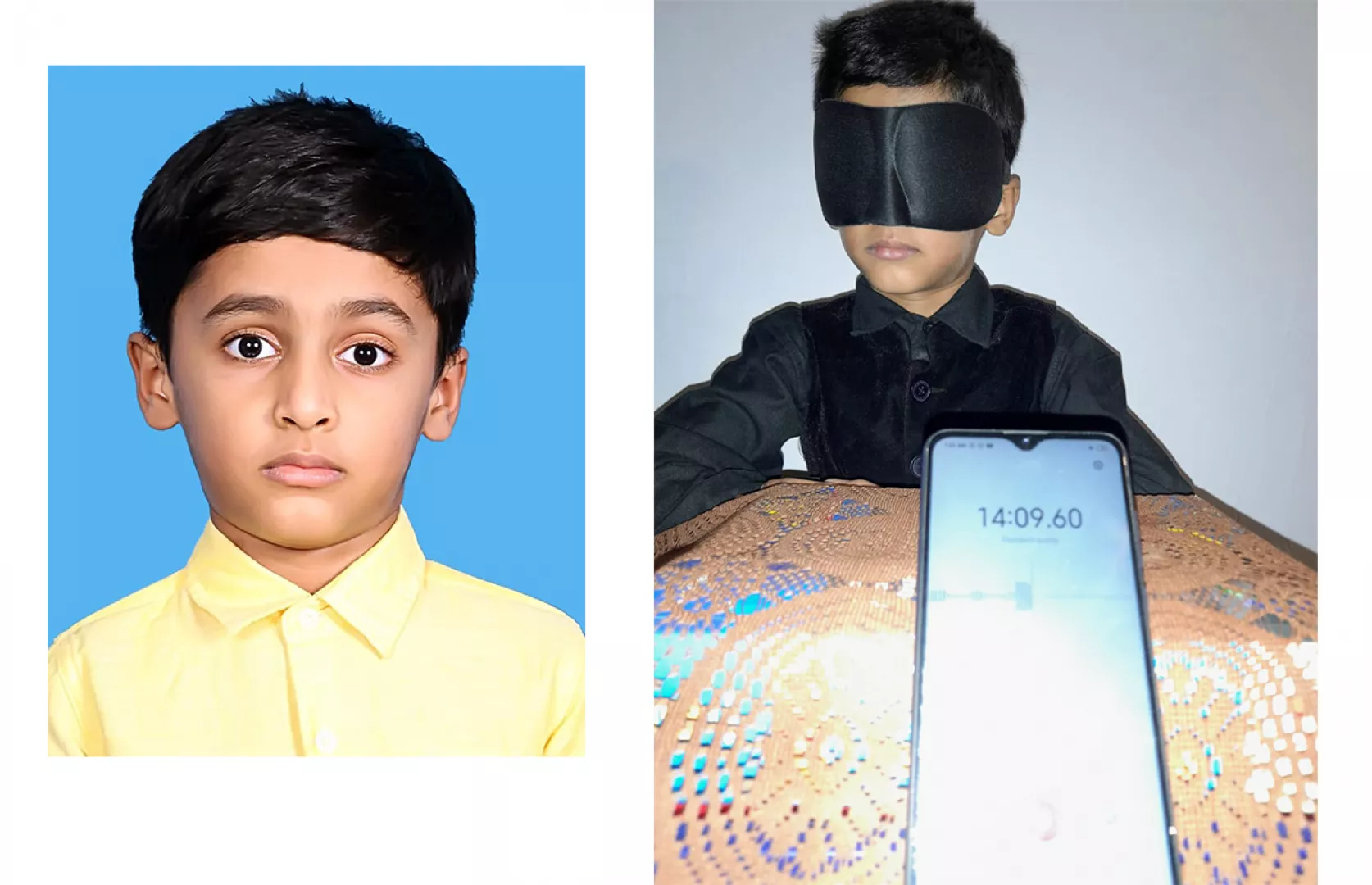 YOUNGEST TO RECITE MULTIPLICATION TABLES FROM 1 TO 100