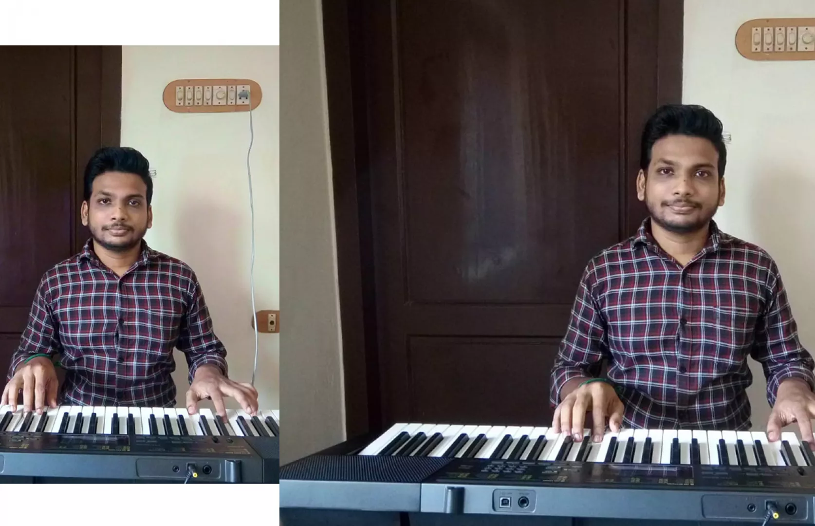 MAXIMUM BACKGROUND SCORES PLAYED ON KEYBOARD BLINDFOLDEDLY