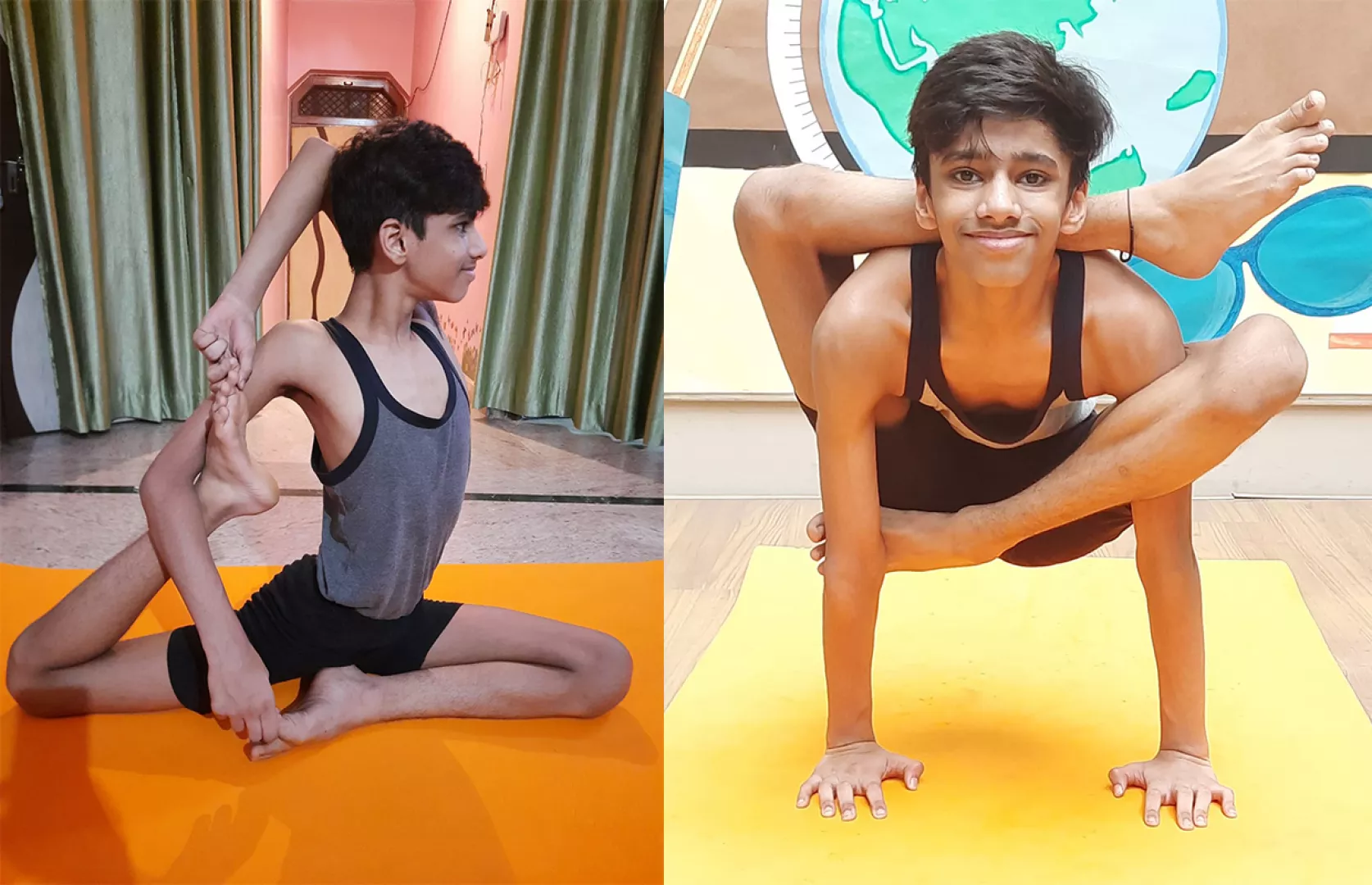 MAXIMUM ASANAS PERFORMED IN ONE MINUTE (TEENAGER