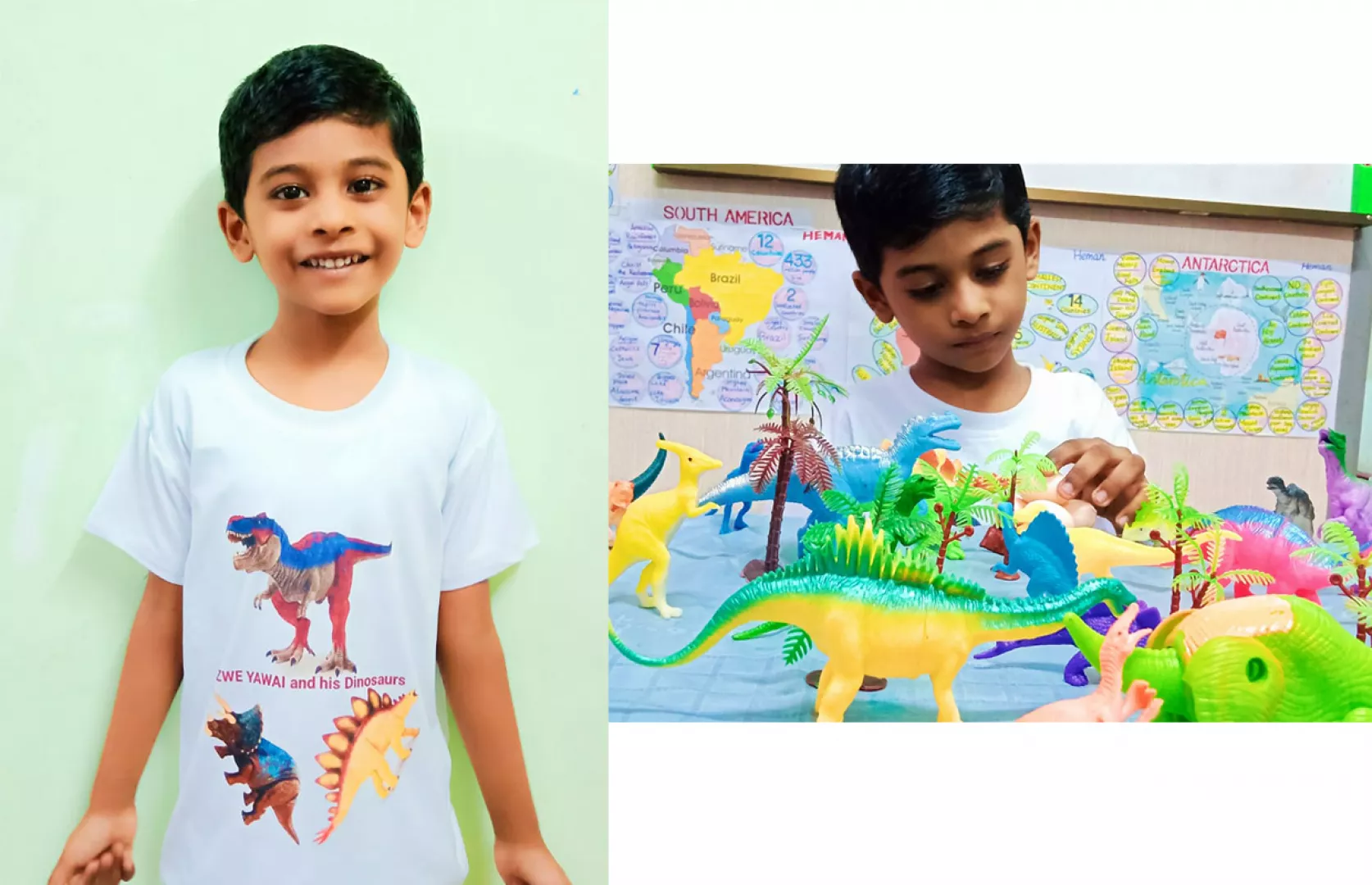 YOUNGEST TO ANSWER MAXIMUM QUESTIONS ABOUT DINOSAURS
