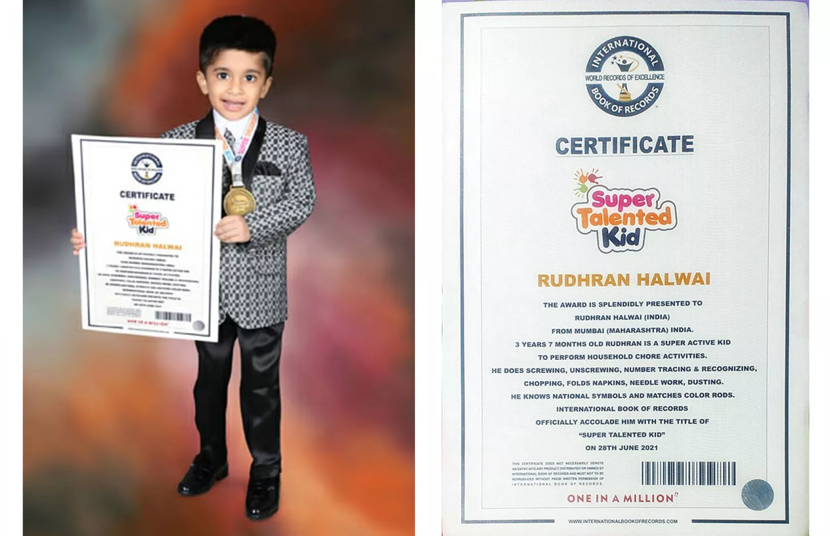 YOUNGEST TO ACHIEVE 50 CERTIFICATES